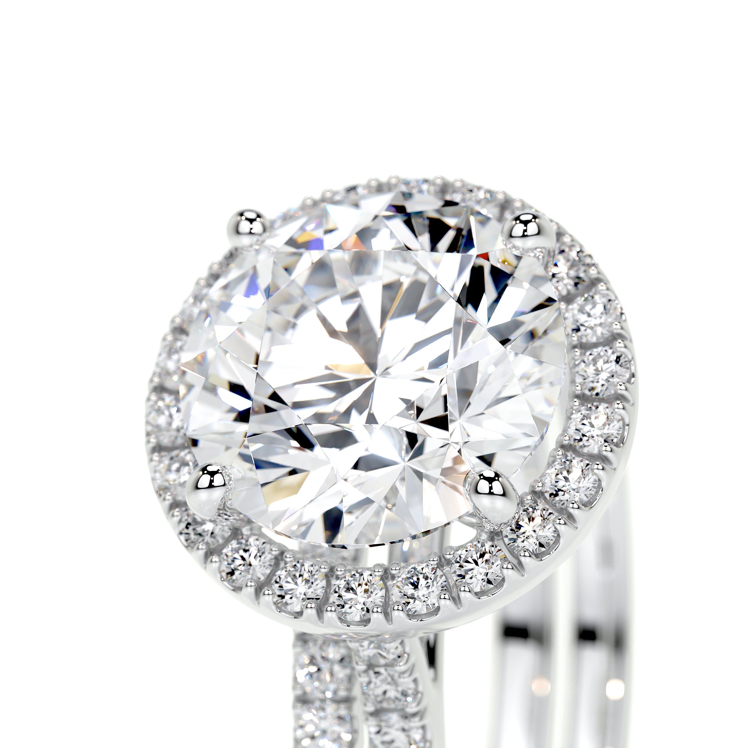 Layla Lab Grown Diamond Bridal Set (2.8 Carat) - 14K White Gold