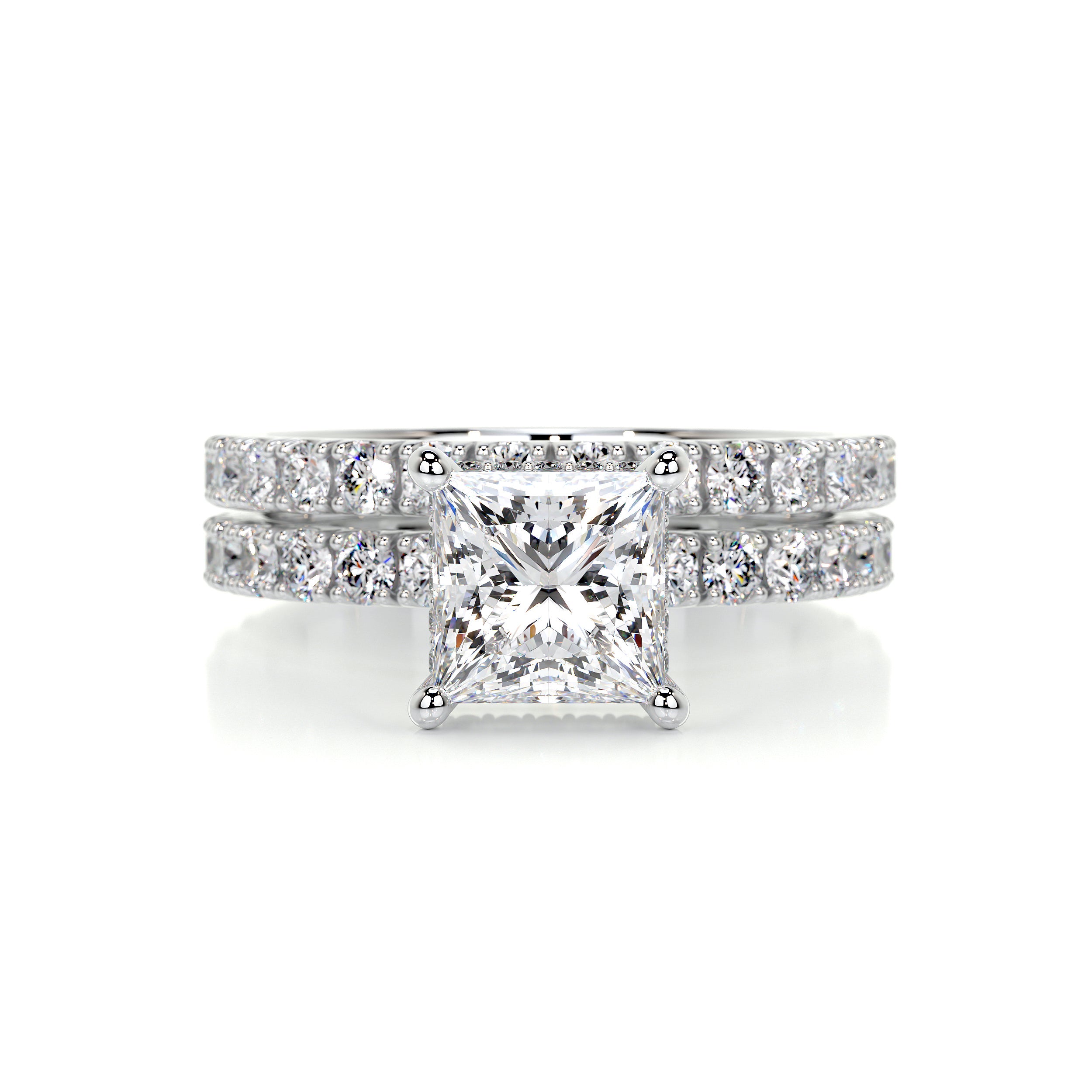 Valentina Diamond Bridal Set -14K White Gold