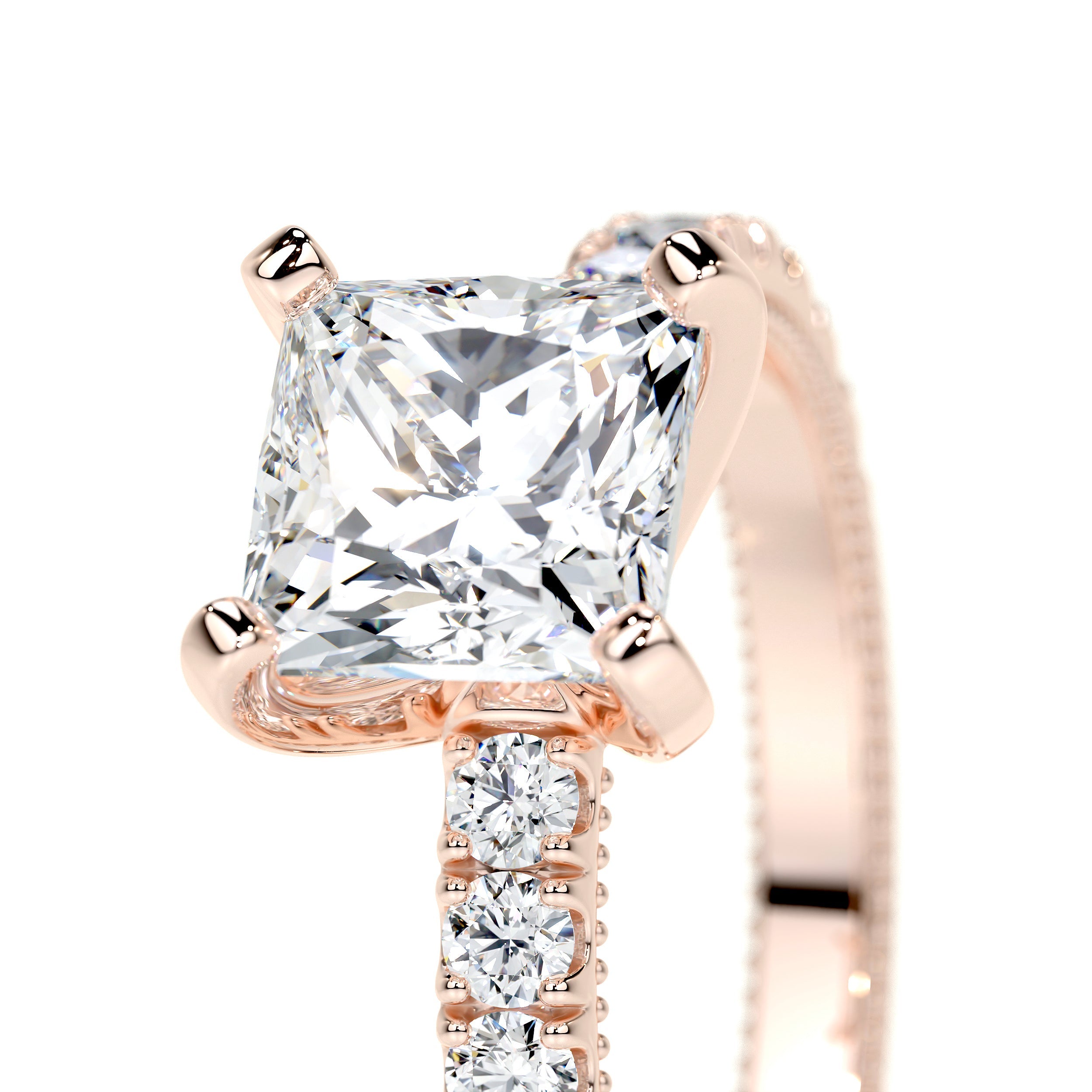 Blair Lab Grown Diamond Ring (2 Carat) -14K Rose Gold