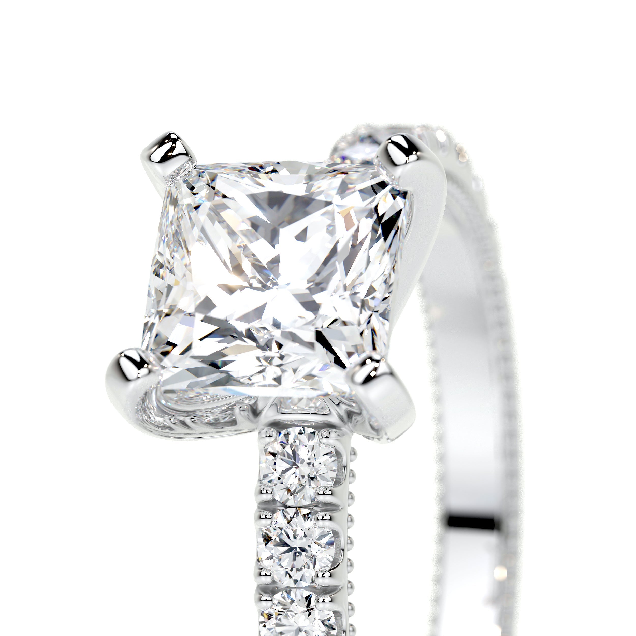 Blair Lab Grown Diamond Ring   (2 Carat) -14K White Gold