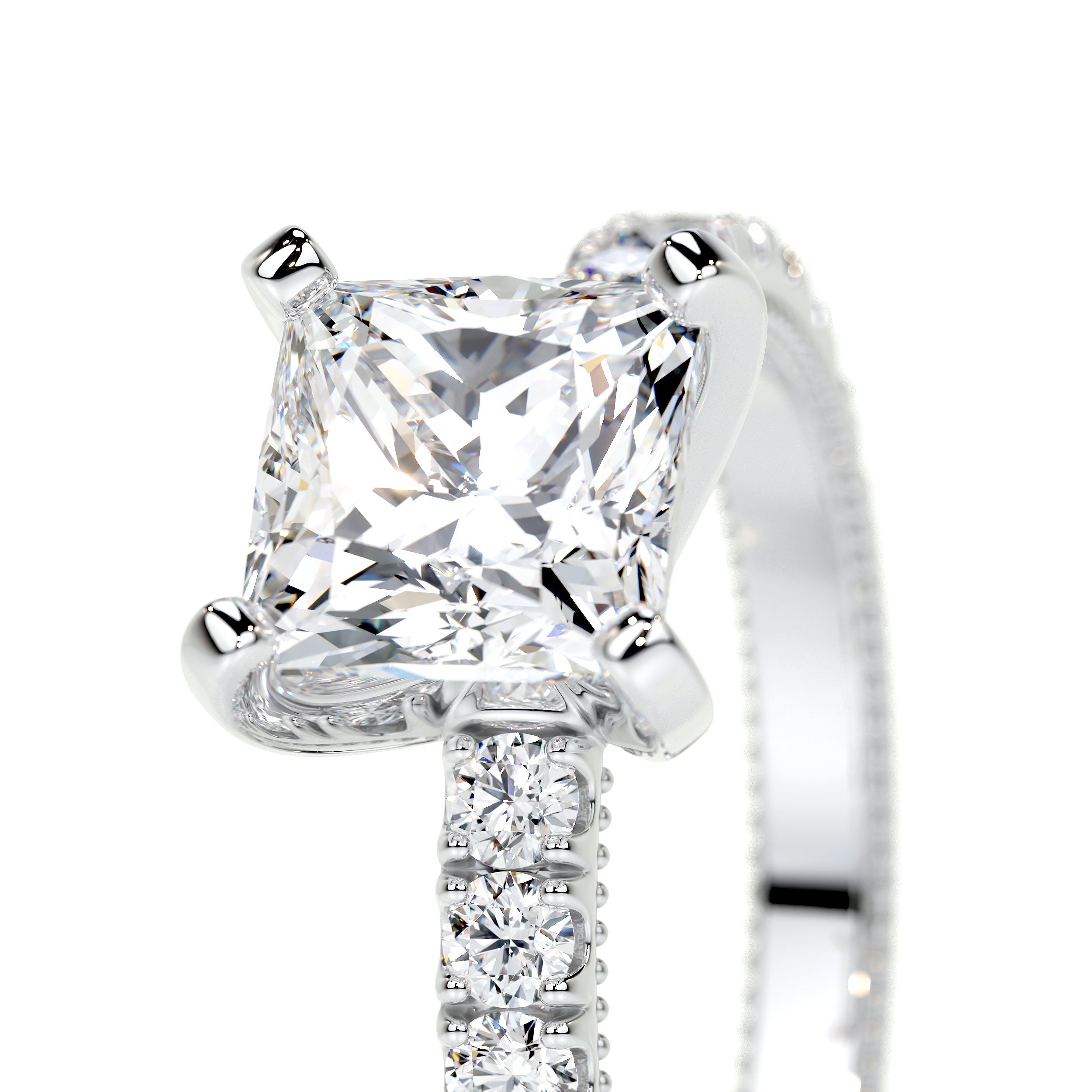 Blair Lab Grown Diamond Ring (2 Carat) -14K White Gold