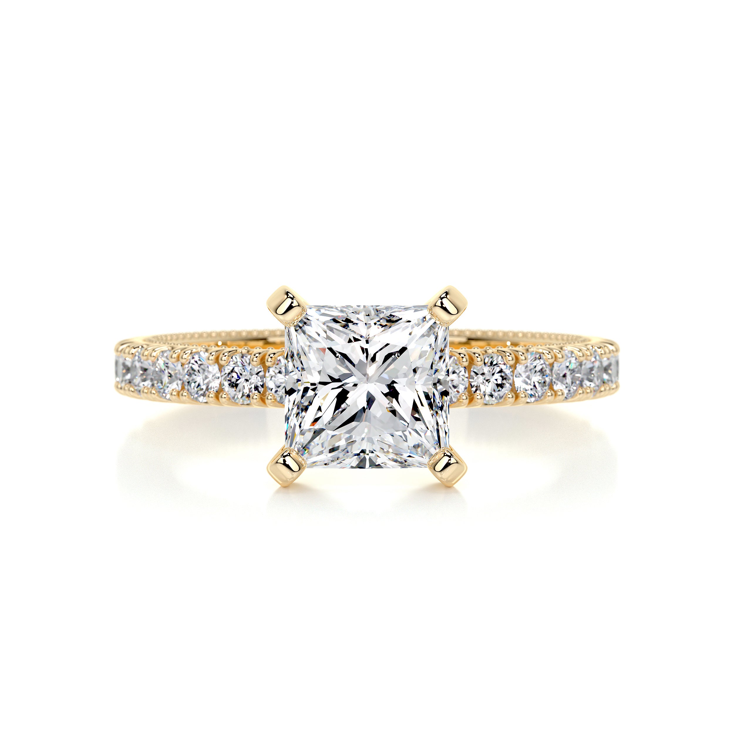 Blair Diamond Engagement Ring -18K Yellow Gold