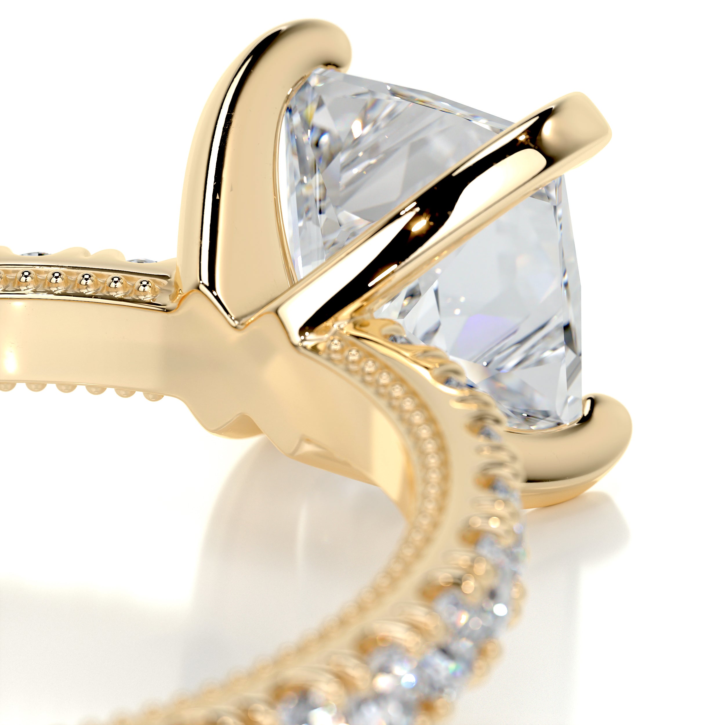 Blair Diamond Engagement Ring -18K Yellow Gold