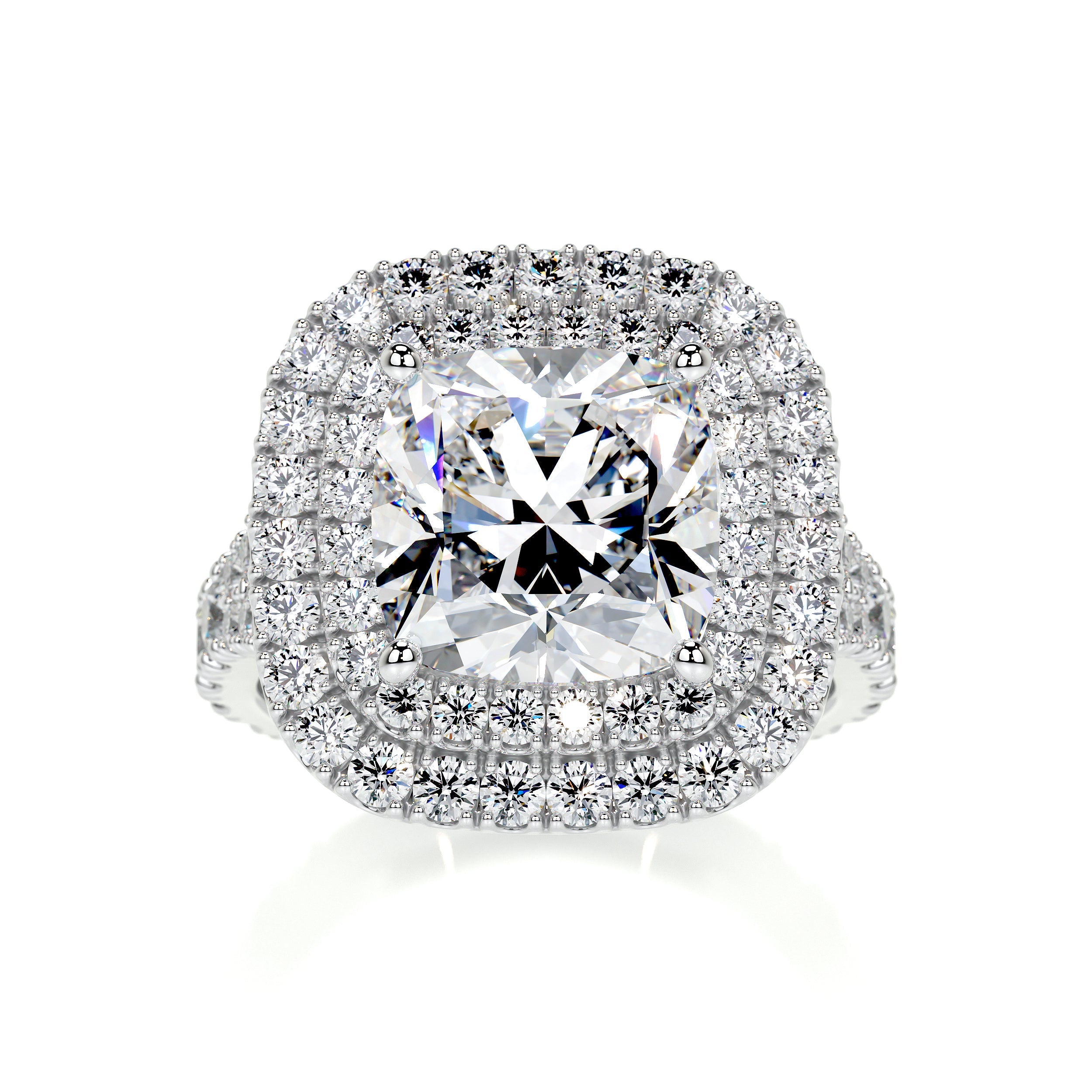 Marley Lab Grown Diamond Ring   (4 Carat) - Platinum
