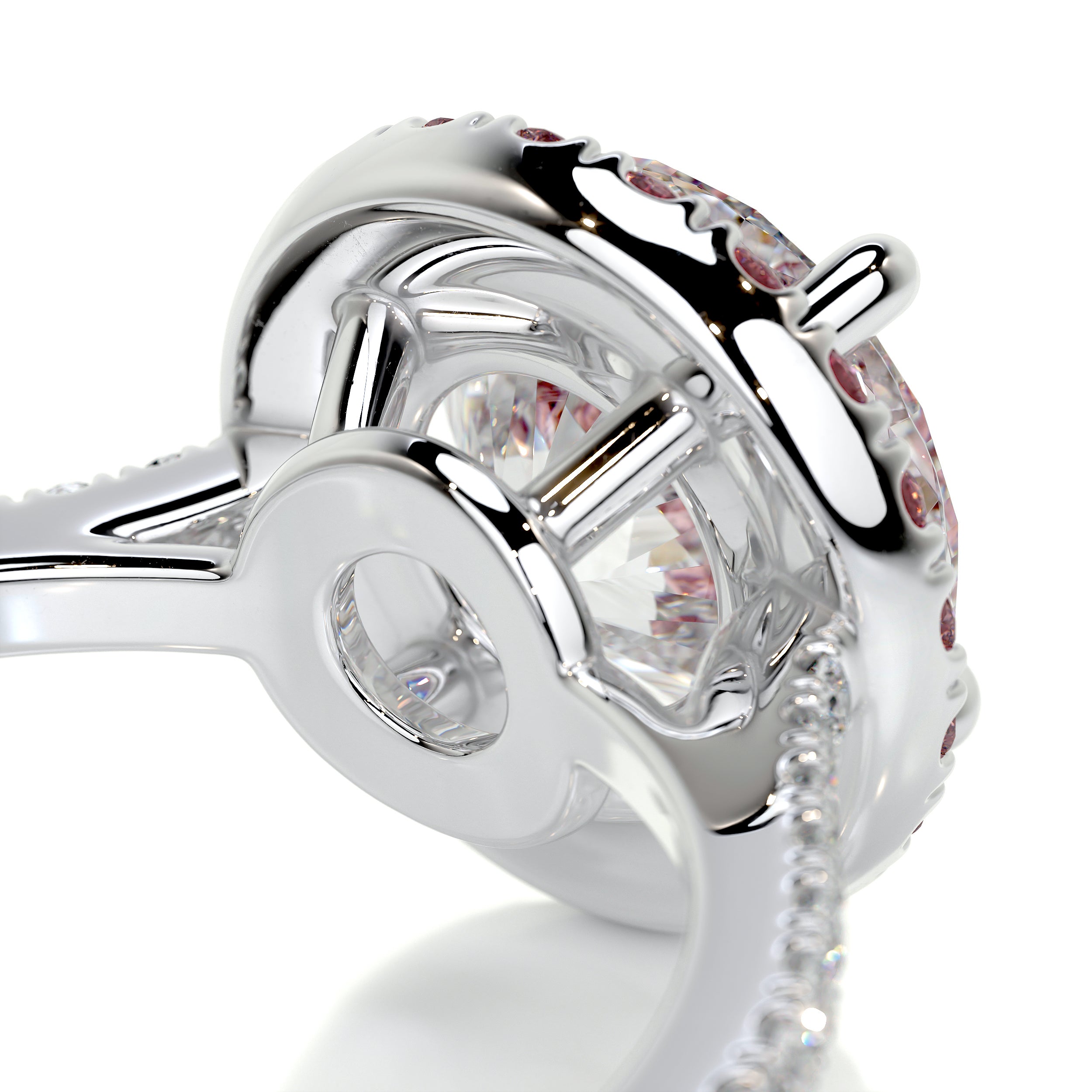 Layla Diamond Engagement Ring - Platinum