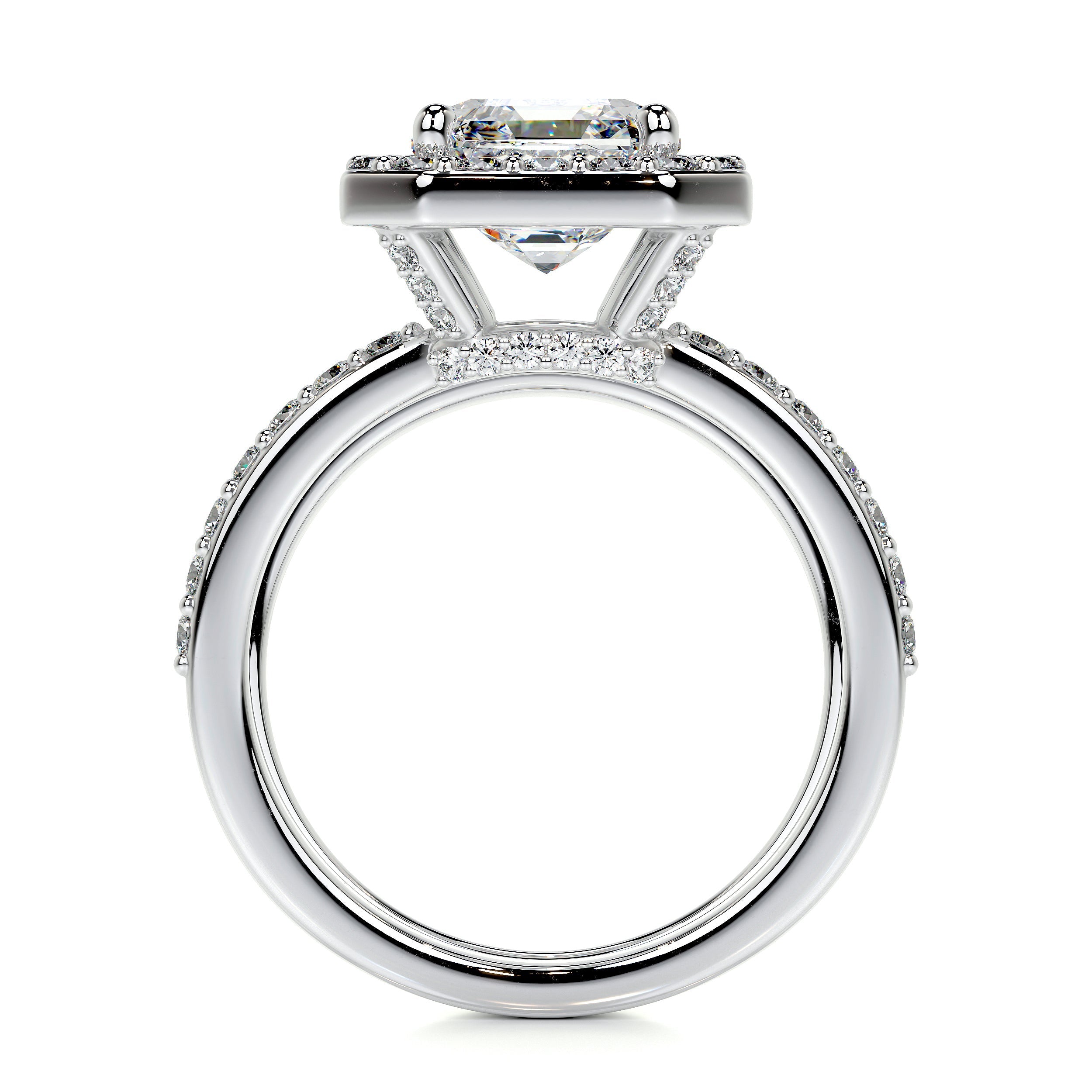 Brooklyn Lab Grown Diamond Bridal Set   (2.5 Carat) -14K White Gold