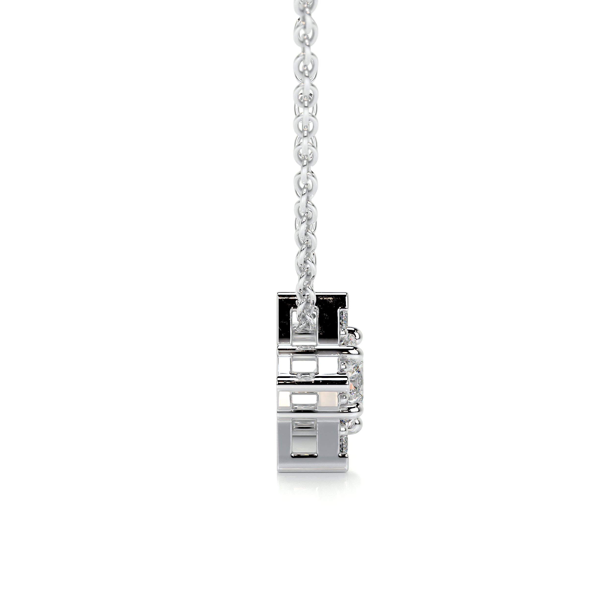 Robbie Diamond Pendant (0.30 Carat) -14K White Gold