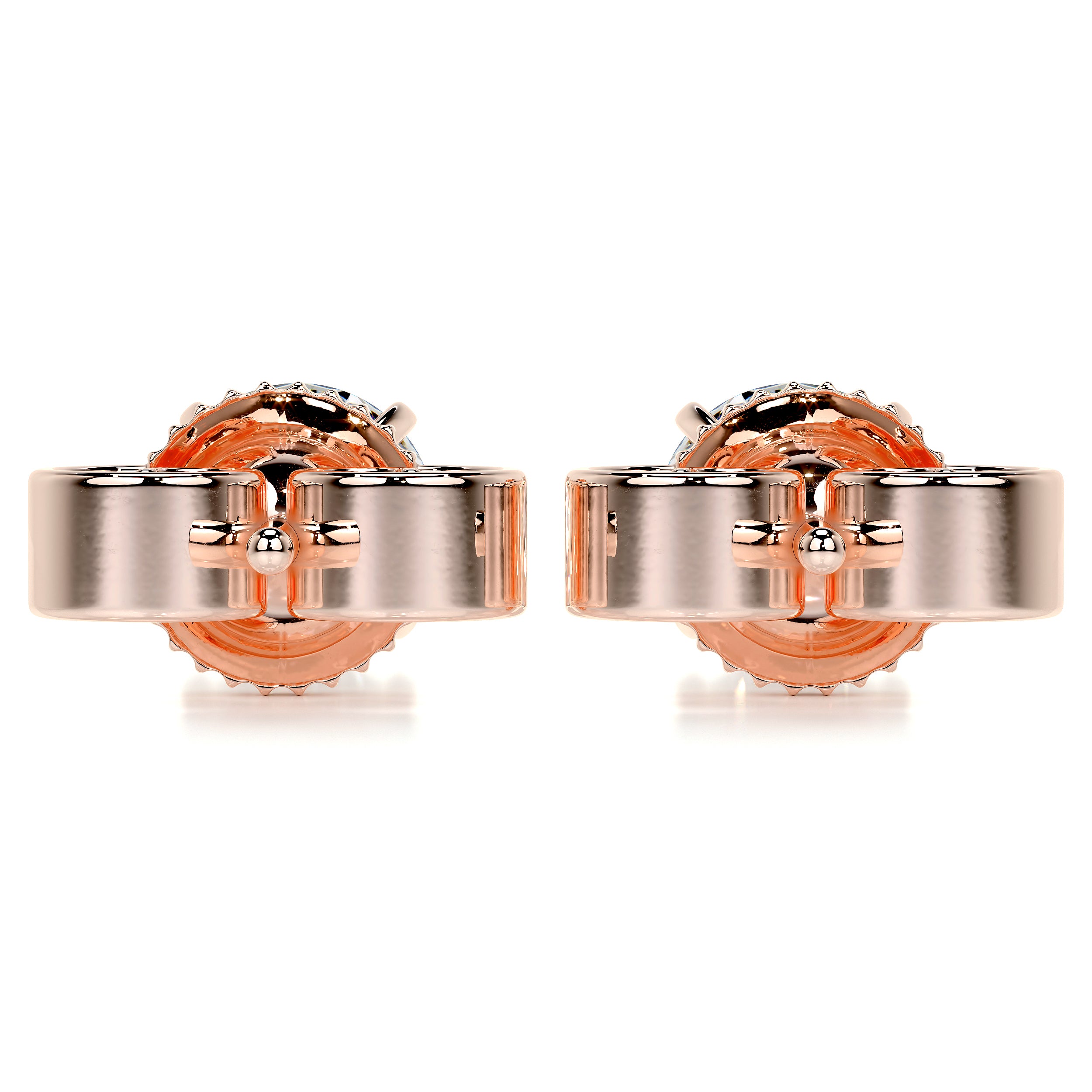 Allen Diamond Earrings -14K Rose Gold