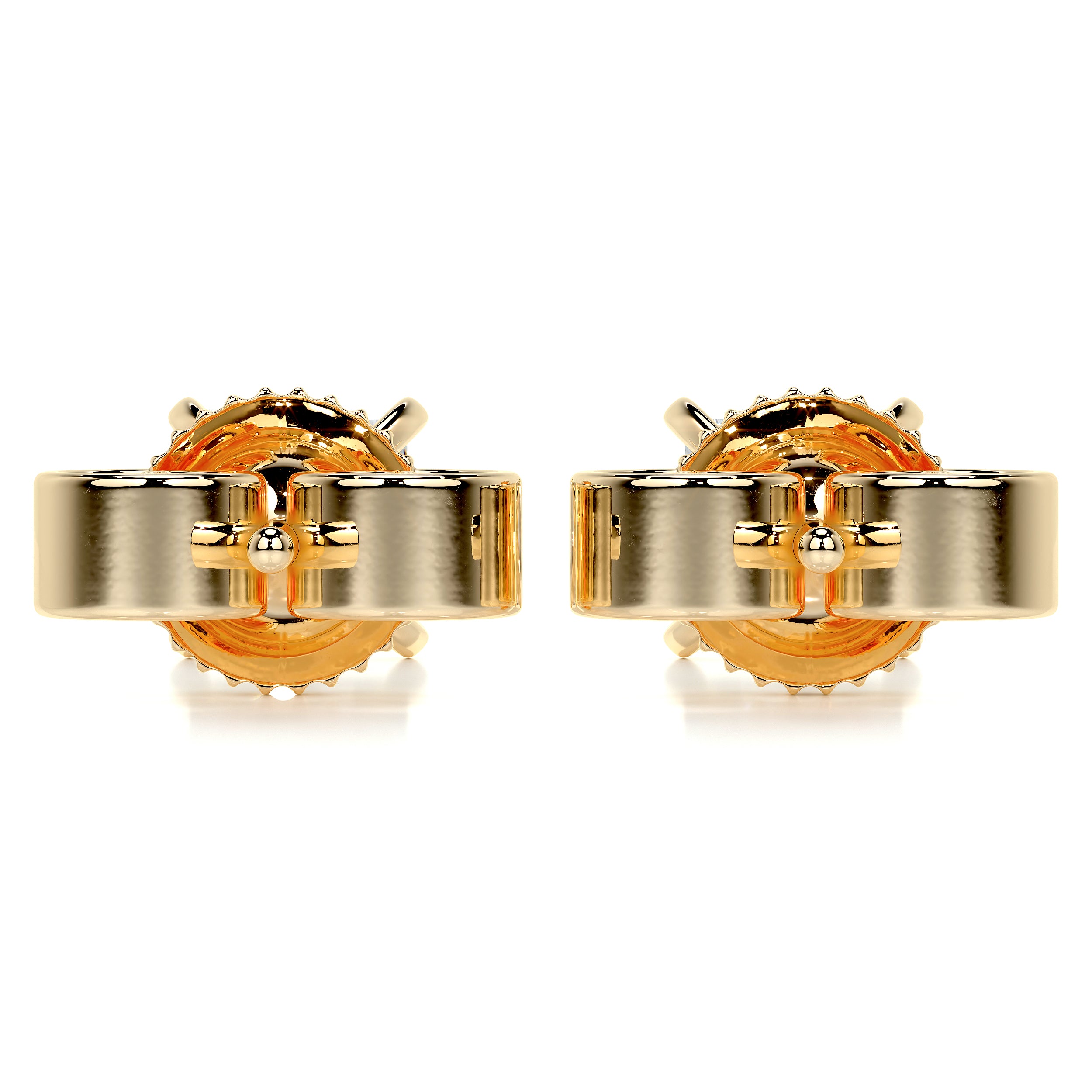Jamie Diamond Earrings -18K Yellow Gold