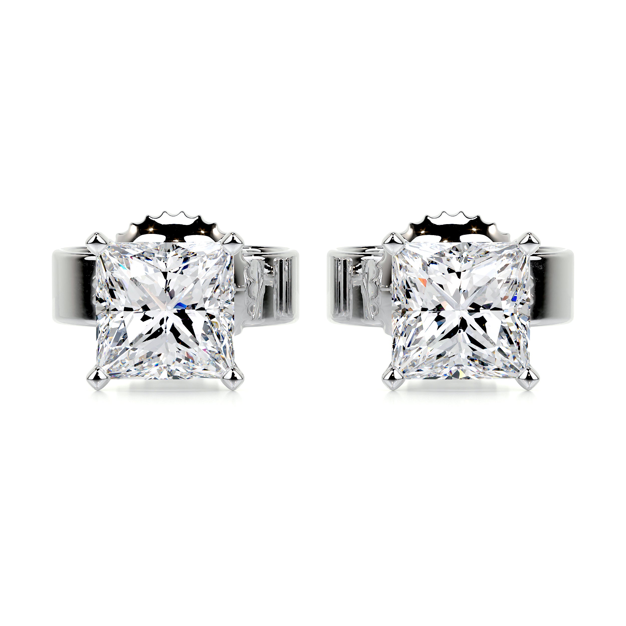 Jamie Diamond Earrings -14K White Gold