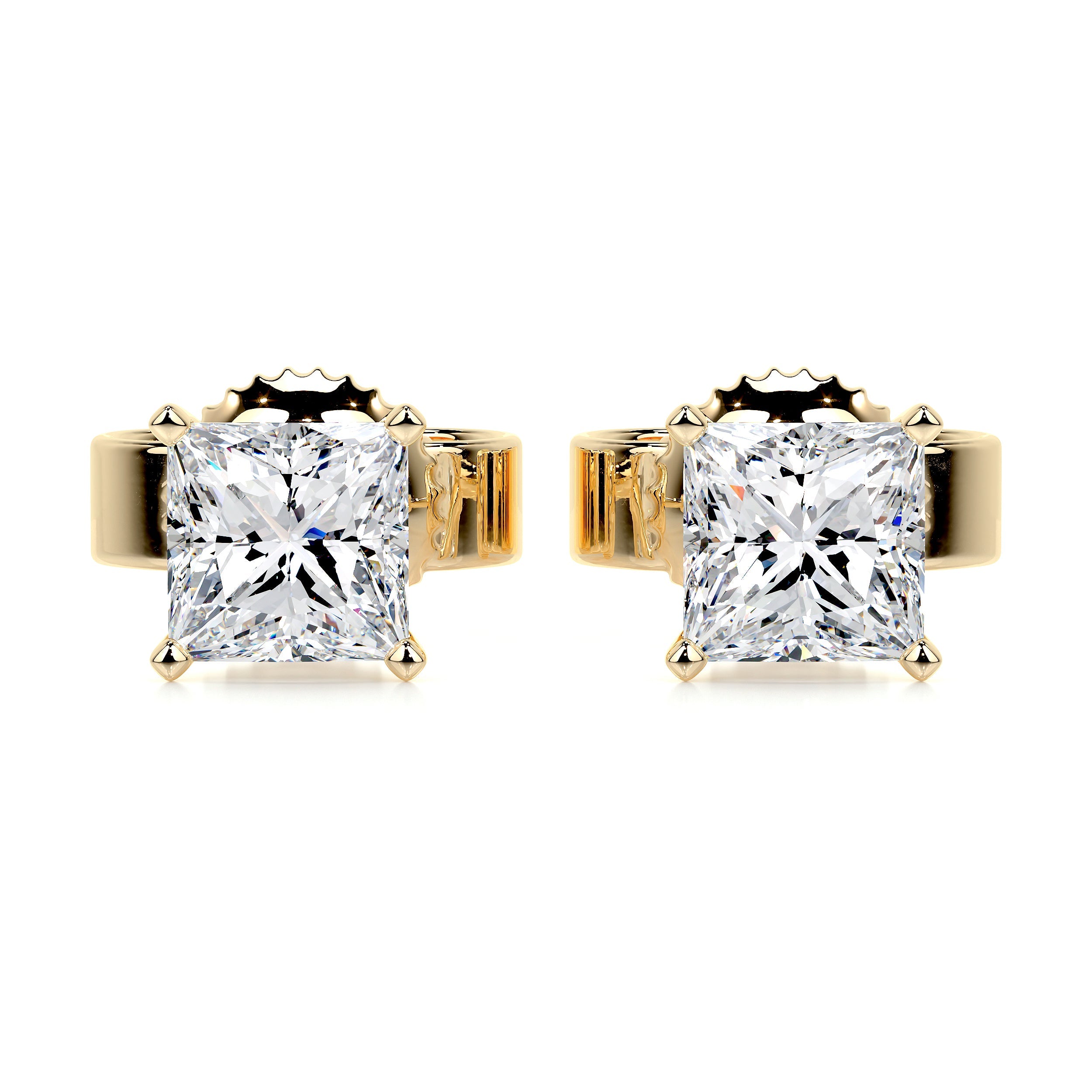 Jamie Lab Grown Diamond Earrings -18K Yellow Gold