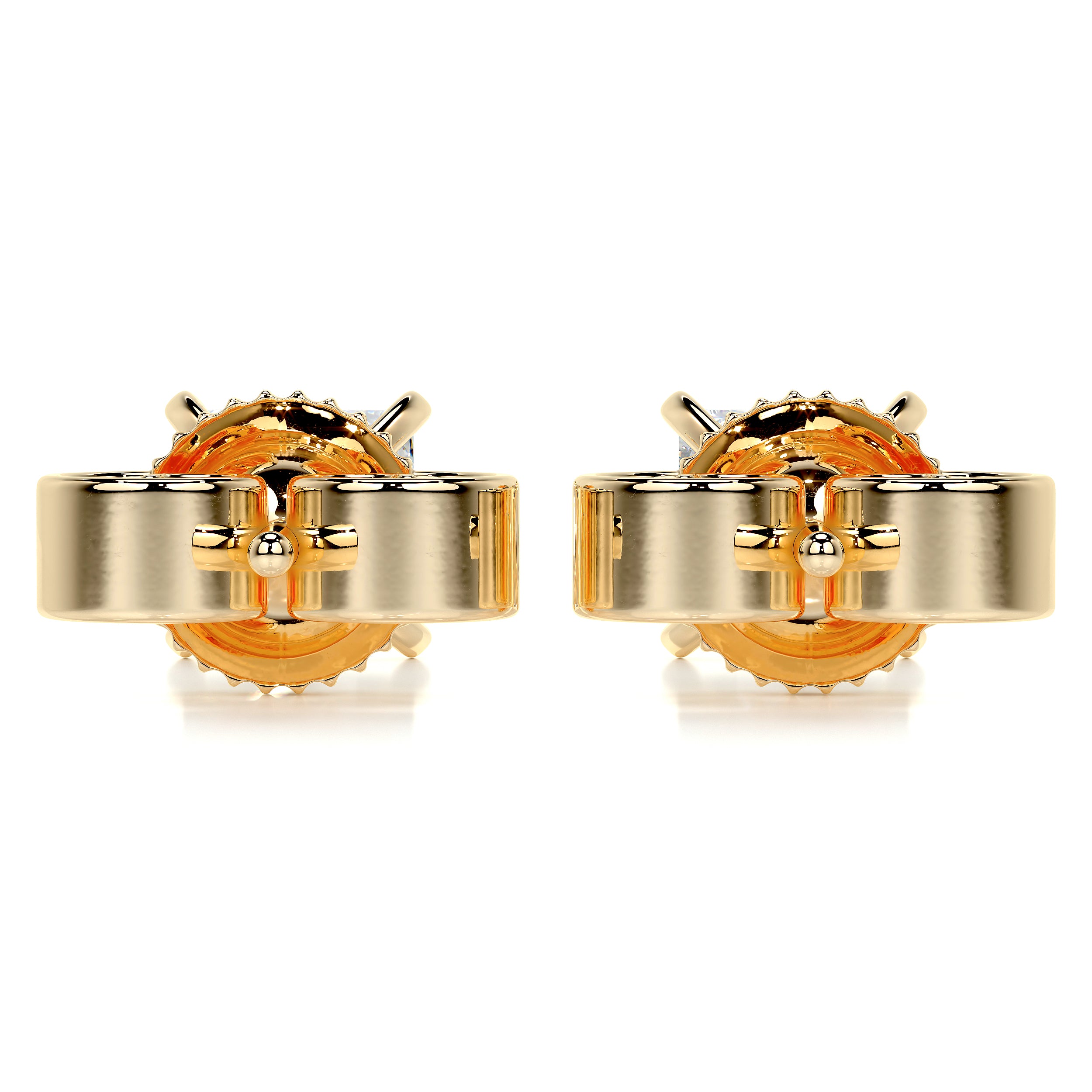 Jamie Diamond Earrings -18K Yellow Gold