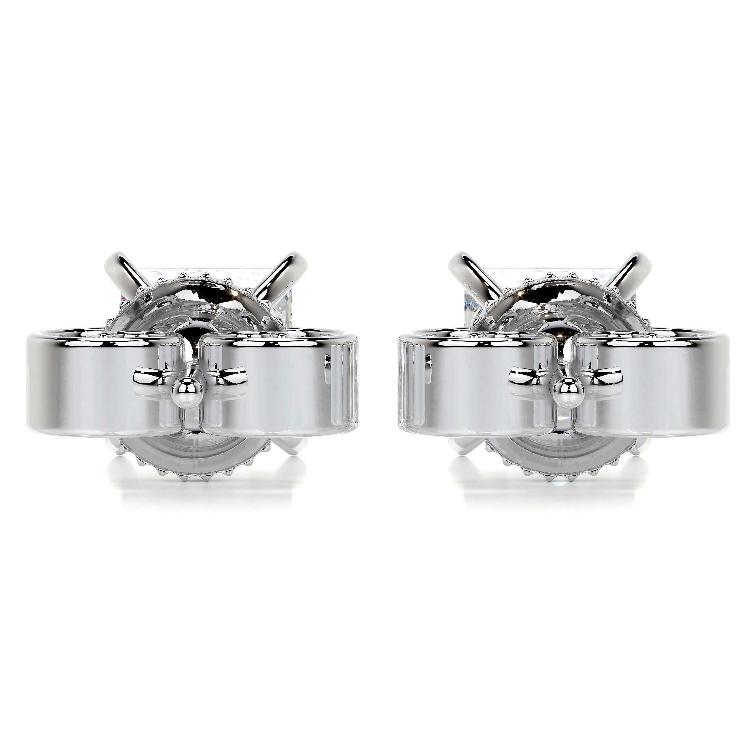 Jamie Diamond Earrings -14K White Gold
