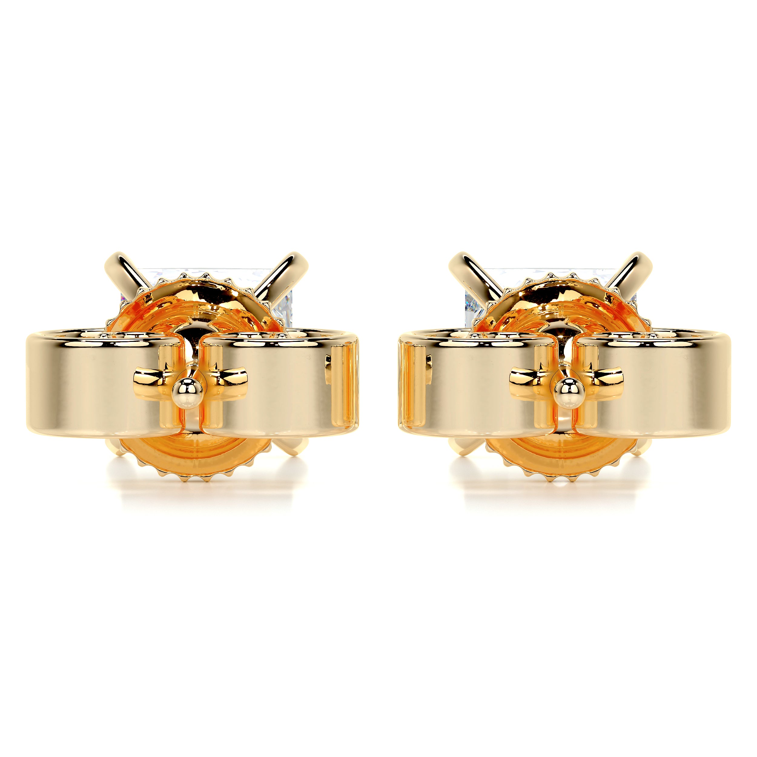 Jamie Diamond Earrings -18K Yellow Gold