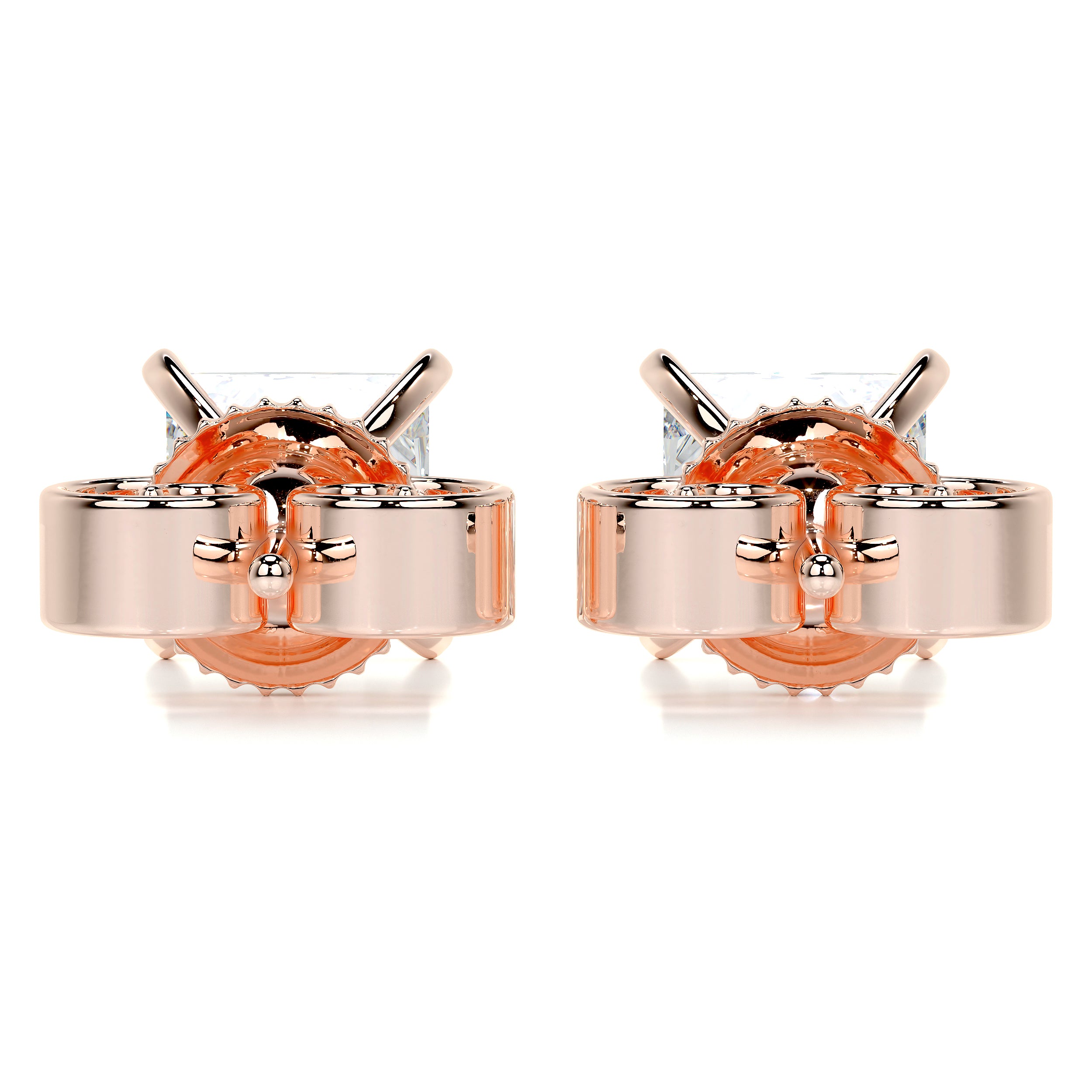 Jamie Diamond Earrings -14K Rose Gold