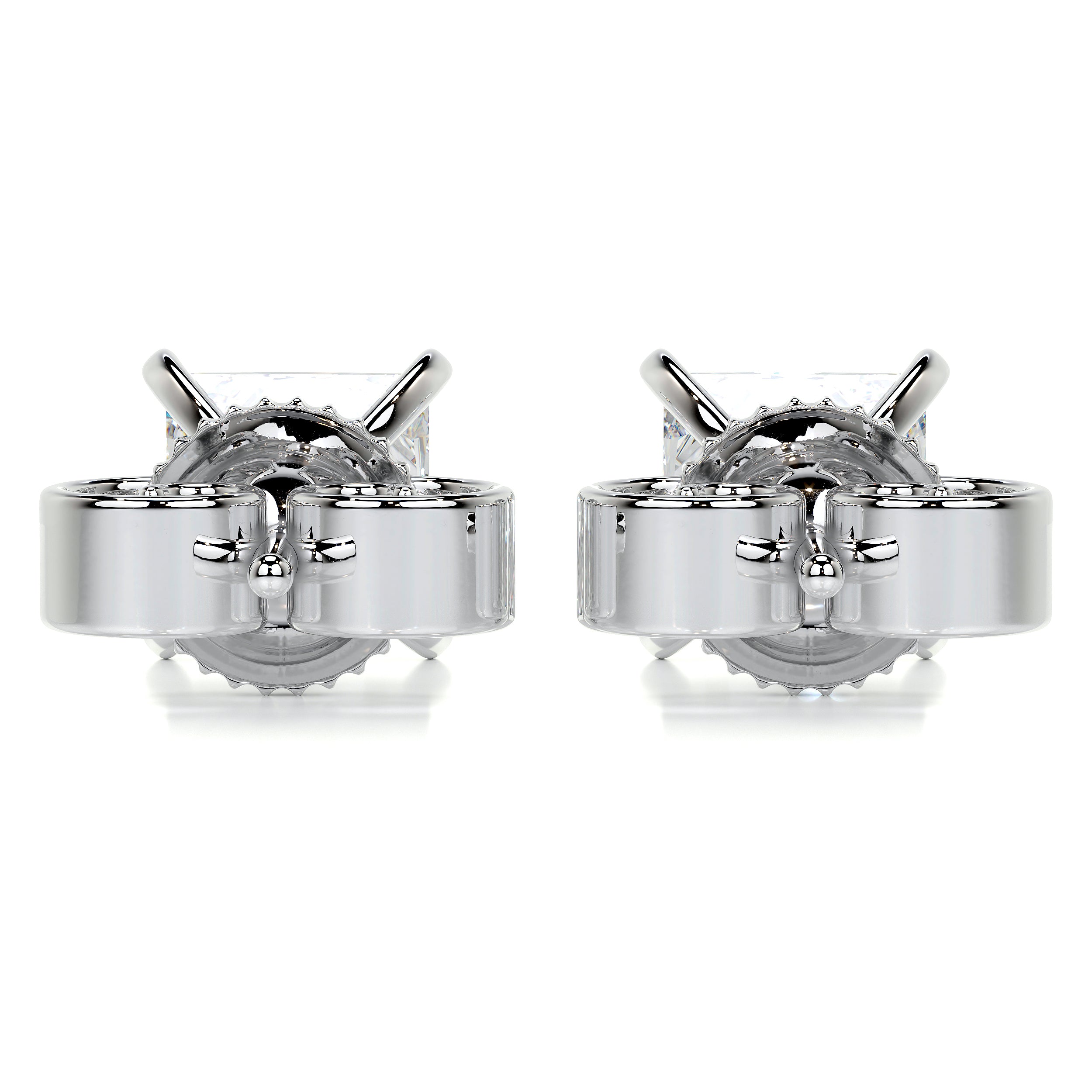 Jamie Diamond Earrings -14K White Gold