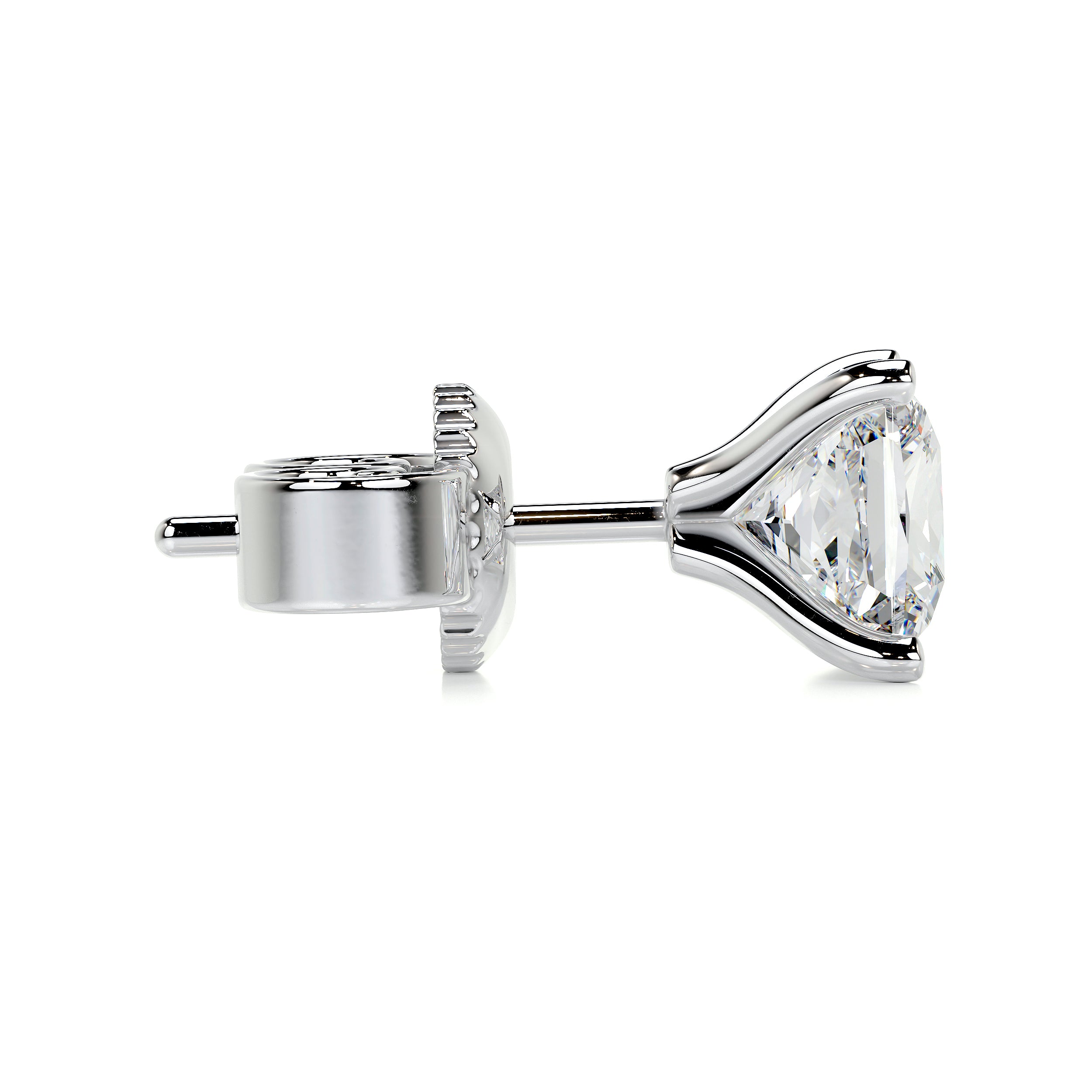 Jamie Diamond Earrings -14K White Gold