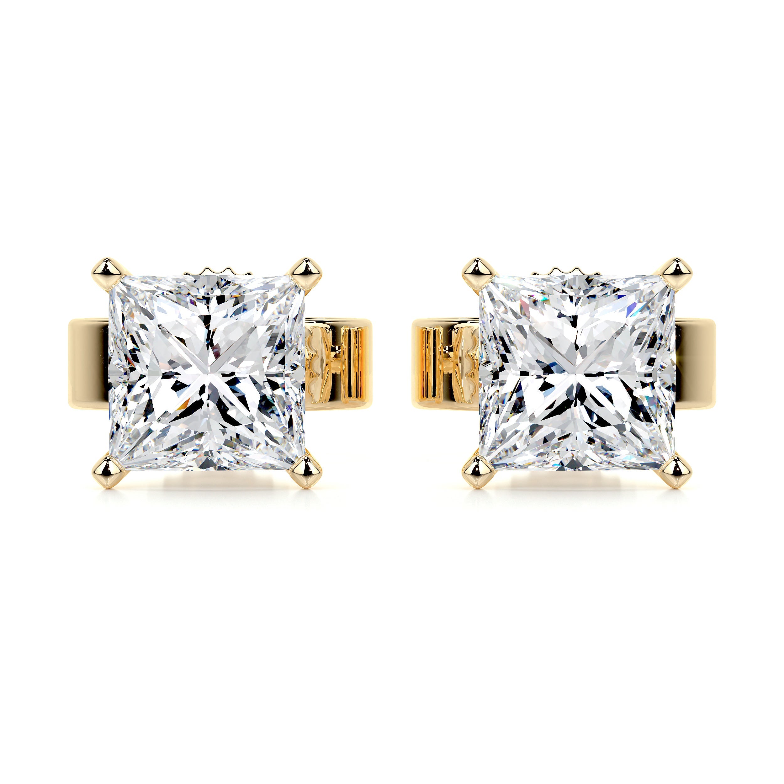 Jamie Lab Grown Diamond Earrings -18K Yellow Gold
