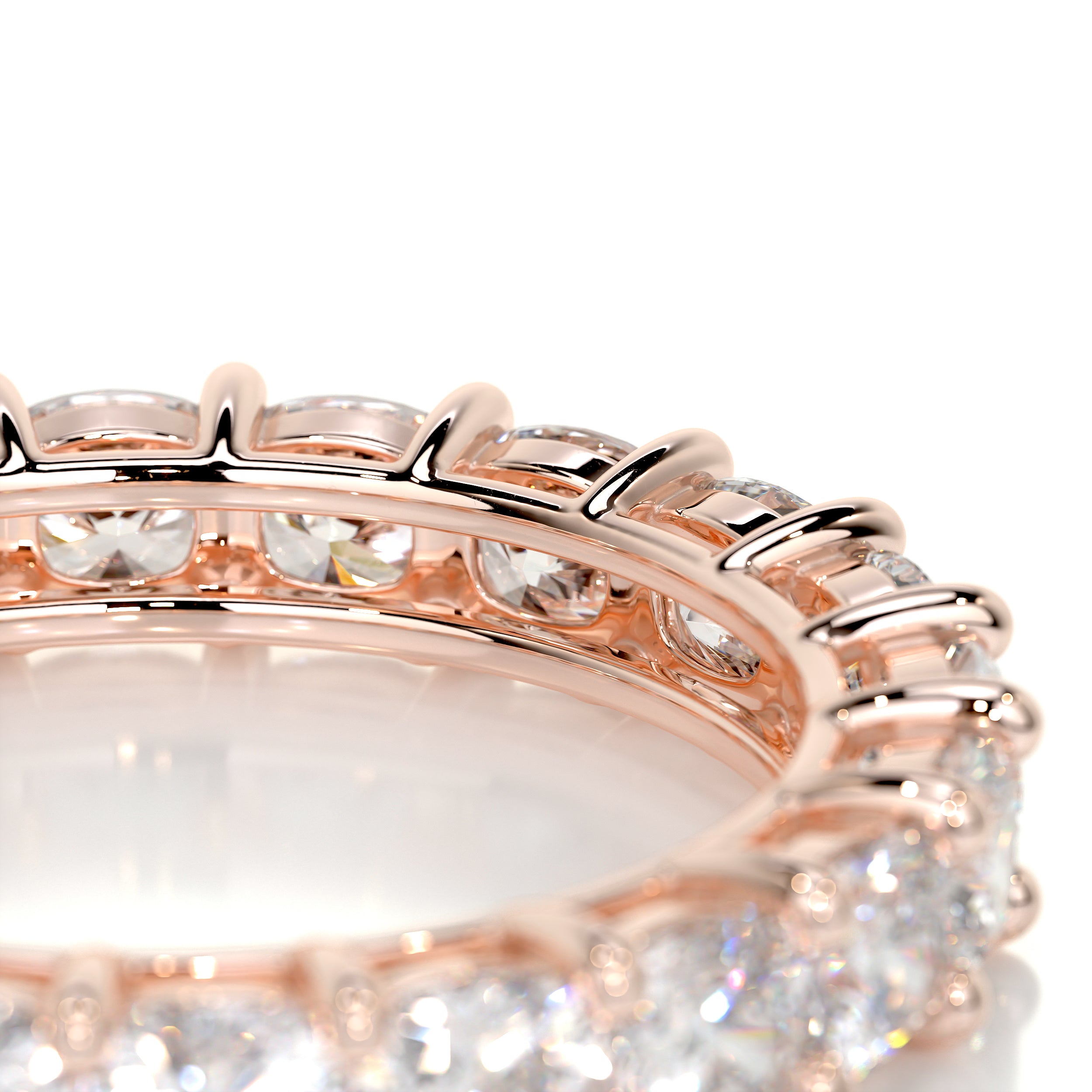 Dianna Diamond Wedding Ring -14K Rose Gold