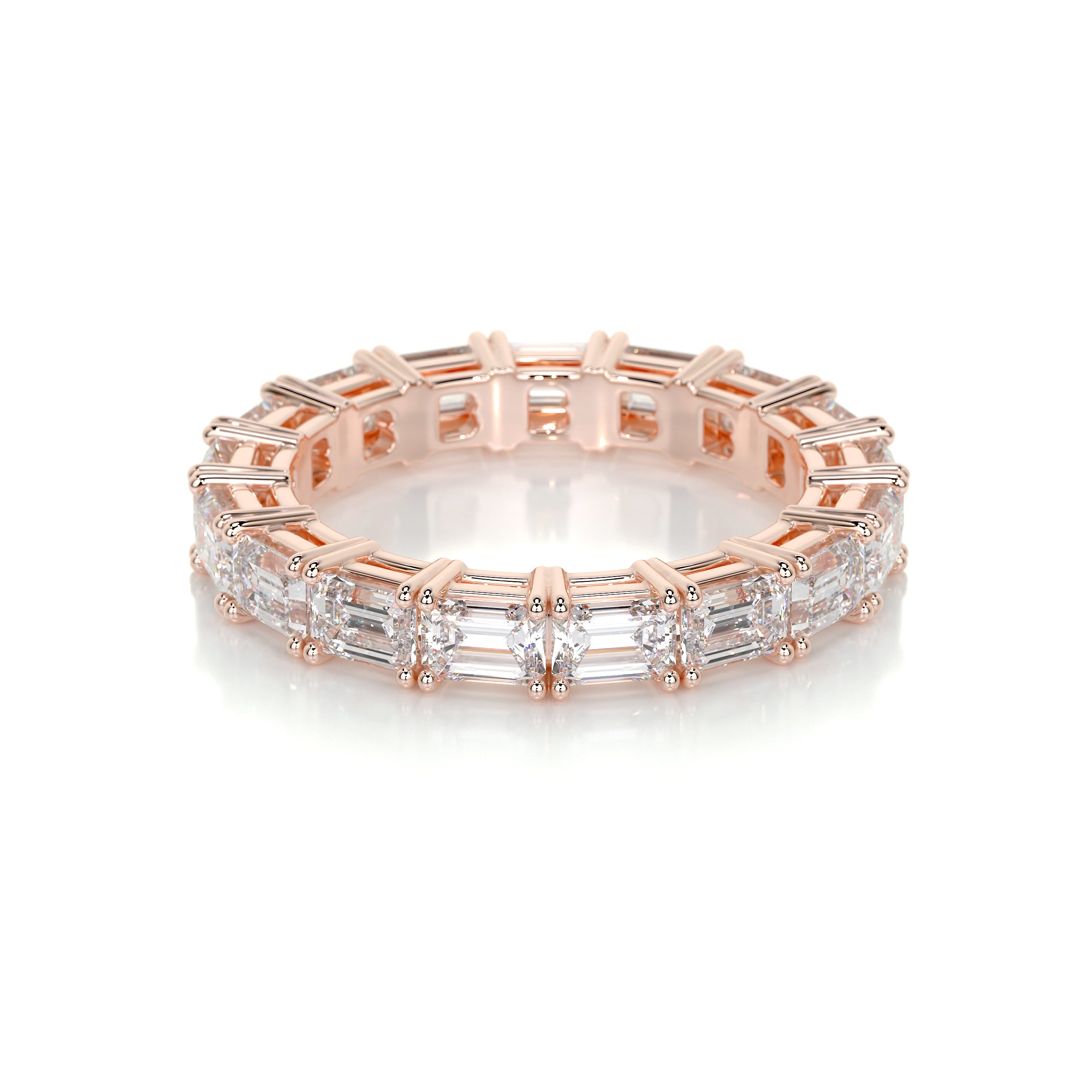 Vicky Lab Grown Diamond Wedding Ring -14K Rose Gold