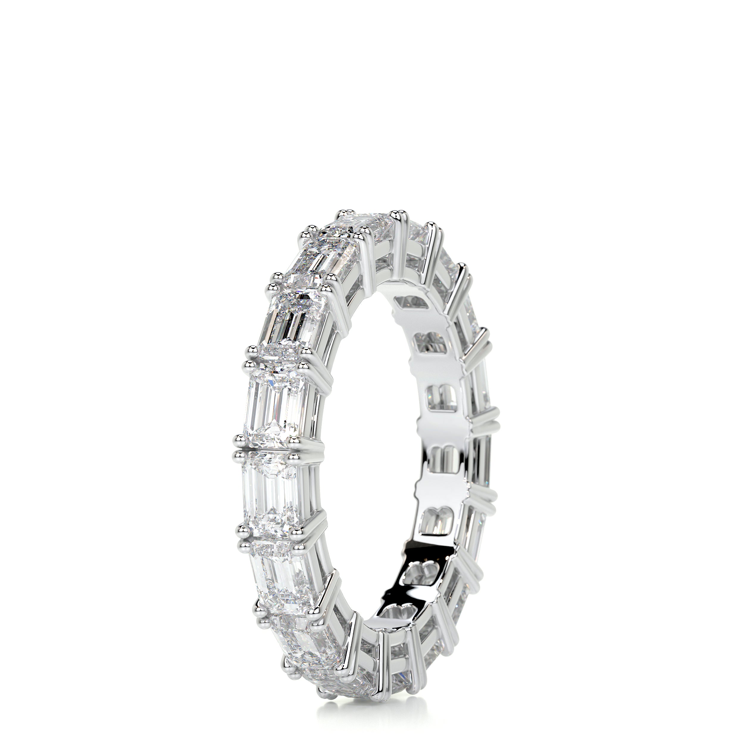 Vicky Diamond Wedding Ring -14K White Gold