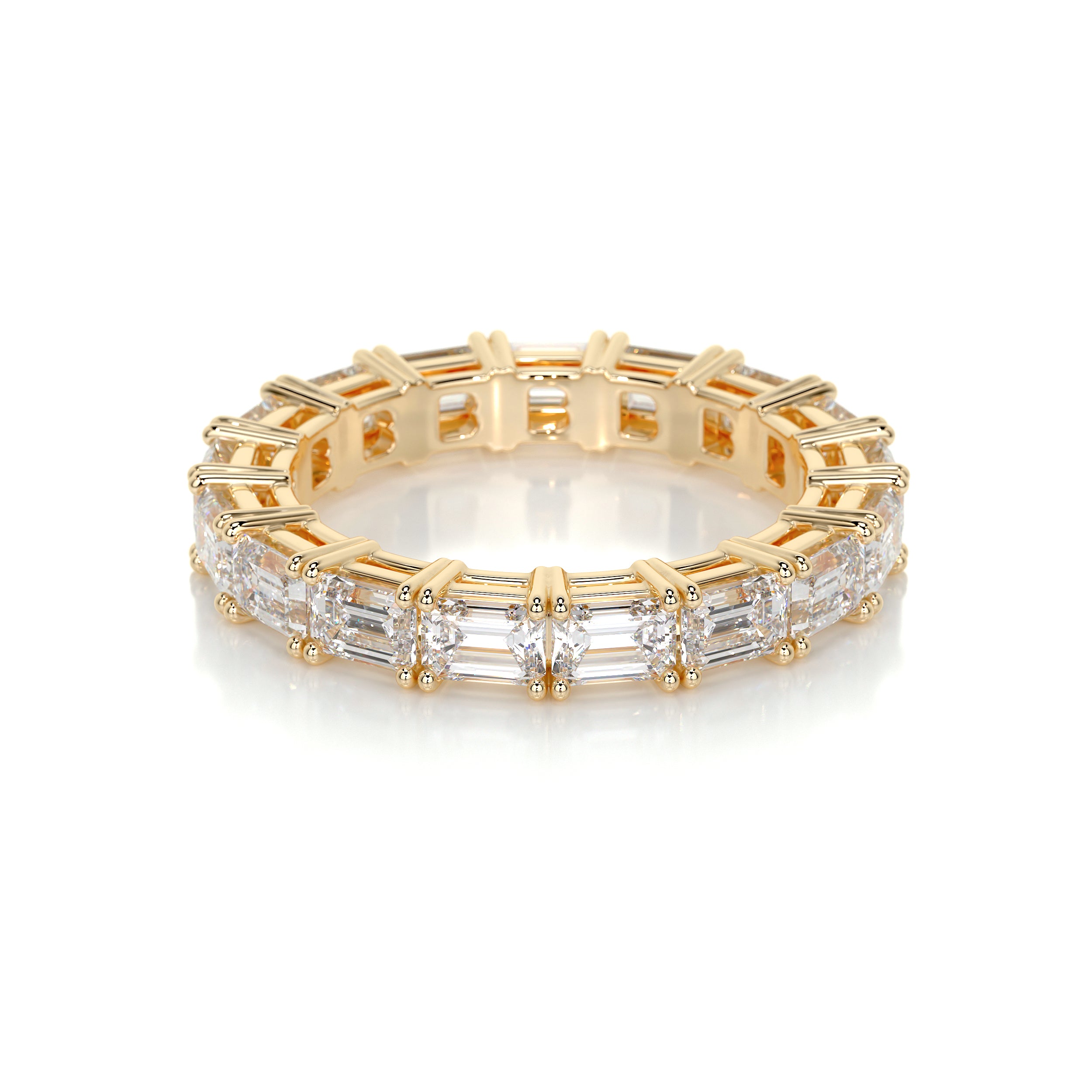 Vicky Lab Grown Diamond Wedding Ring -18K Yellow Gold