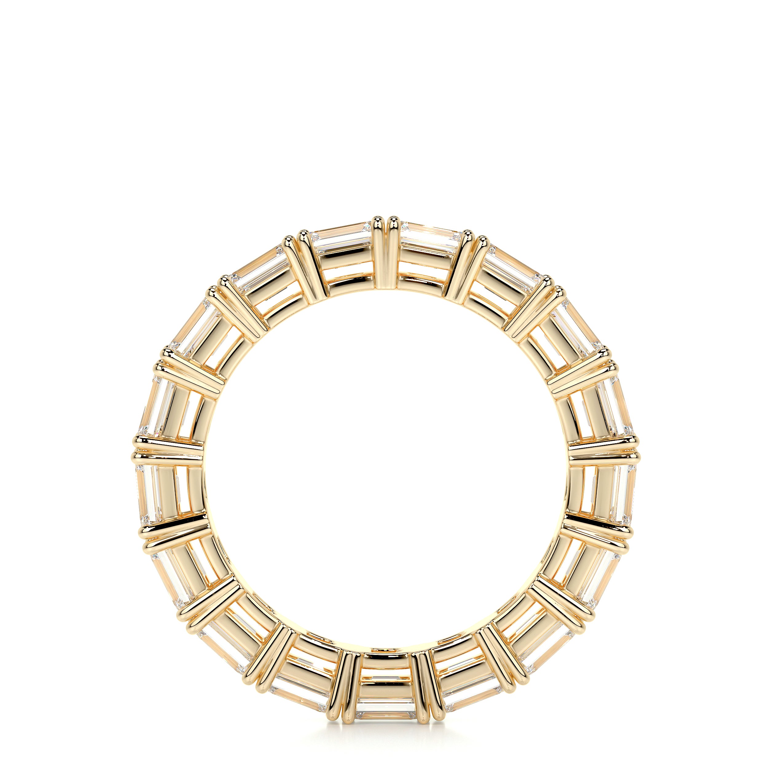 Vicky Lab Grown Diamond Wedding Ring -18K Yellow Gold