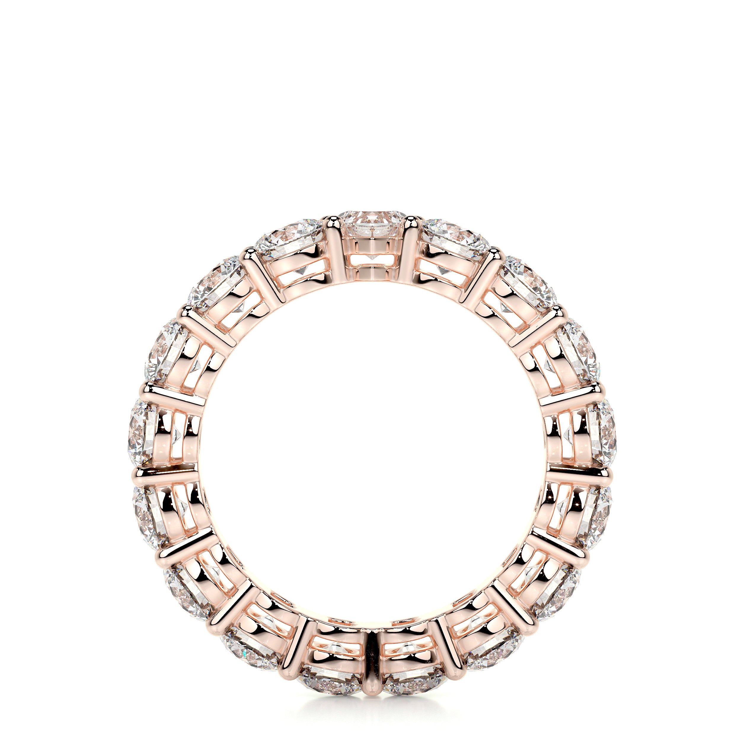 Anne Lab Grown Diamond Wedding Ring -14K Rose Gold