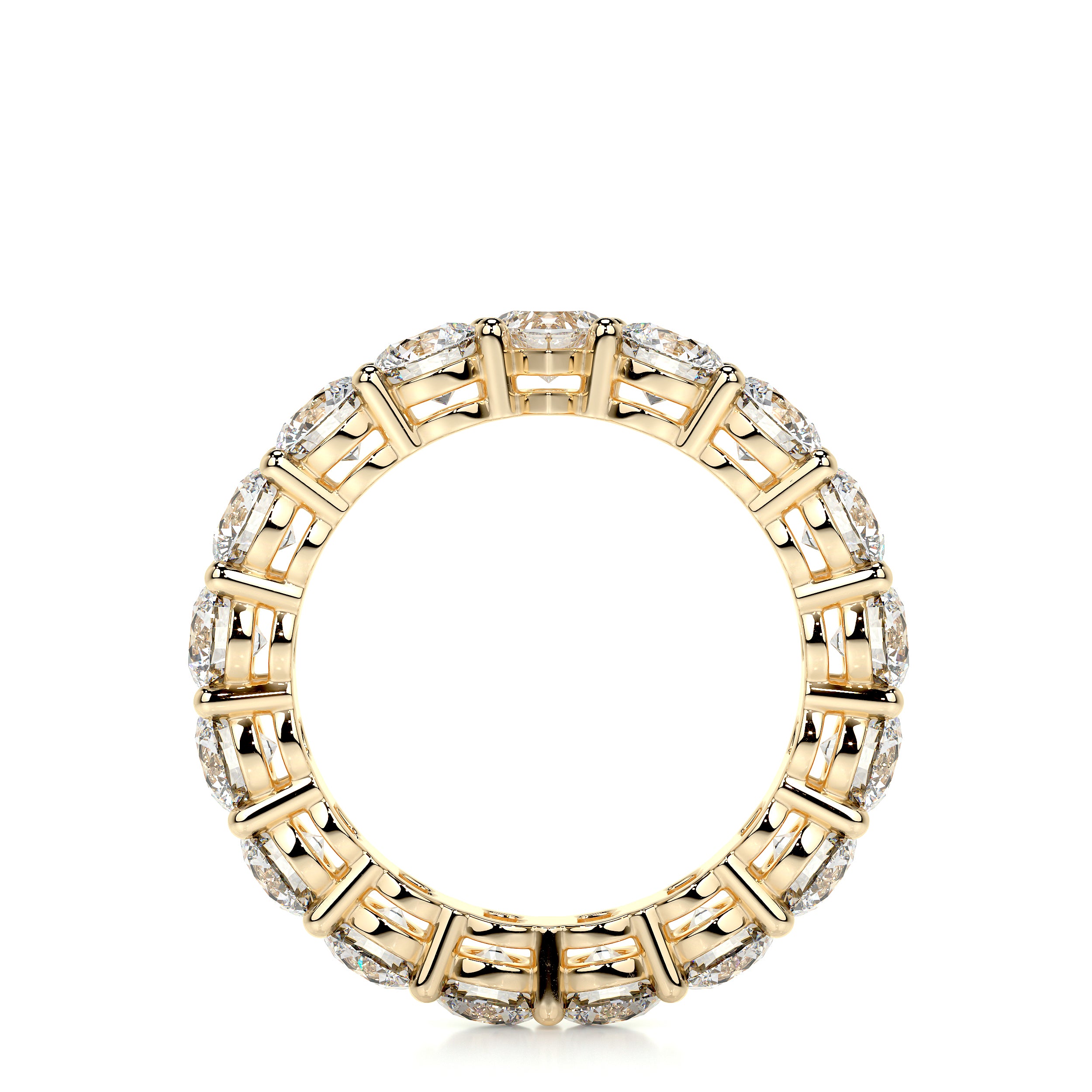Anne Lab Grown Diamond Wedding Ring -18K Yellow Gold