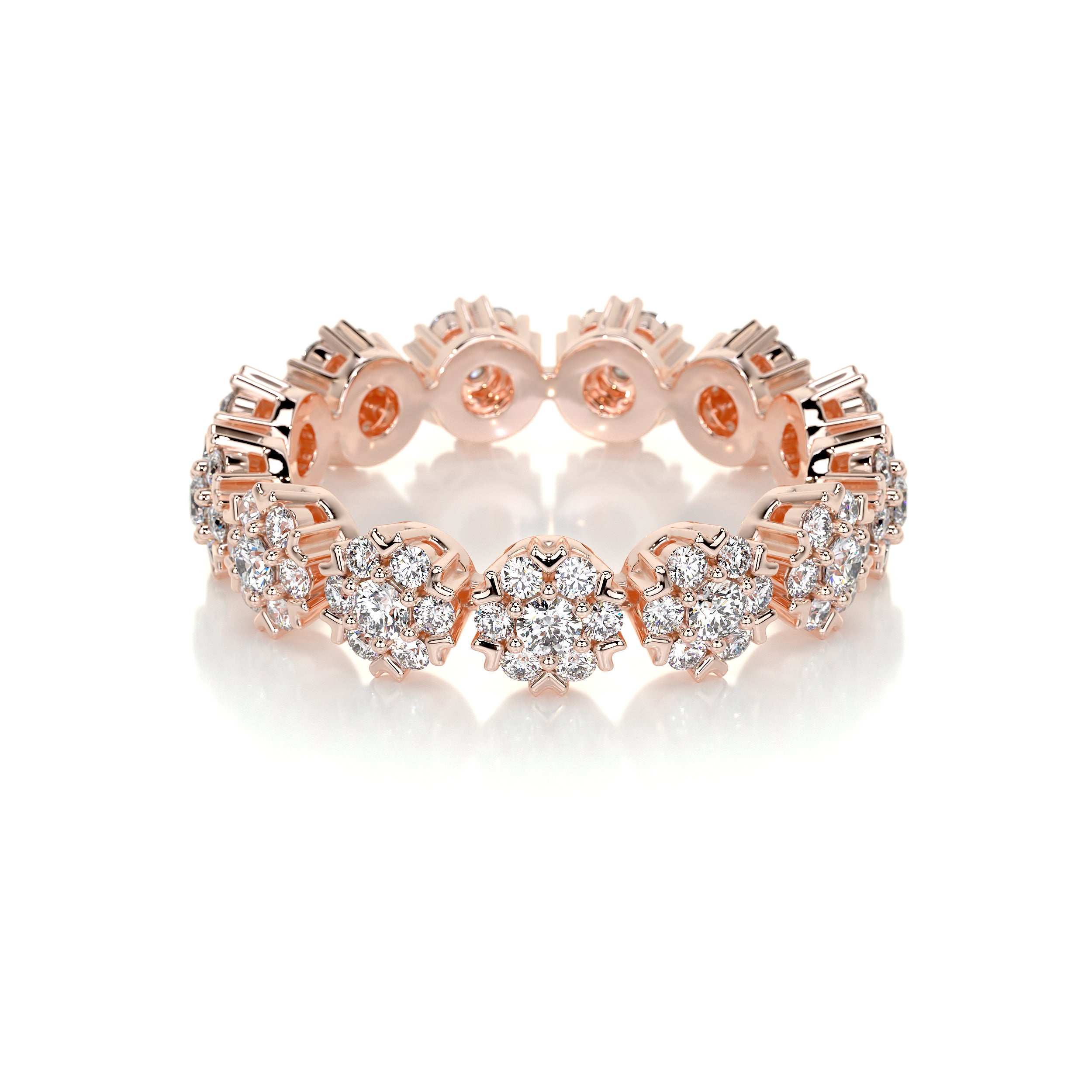 Holly Lab Grown Diamond Wedding Ring (1 Carat) -14K Rose Gold