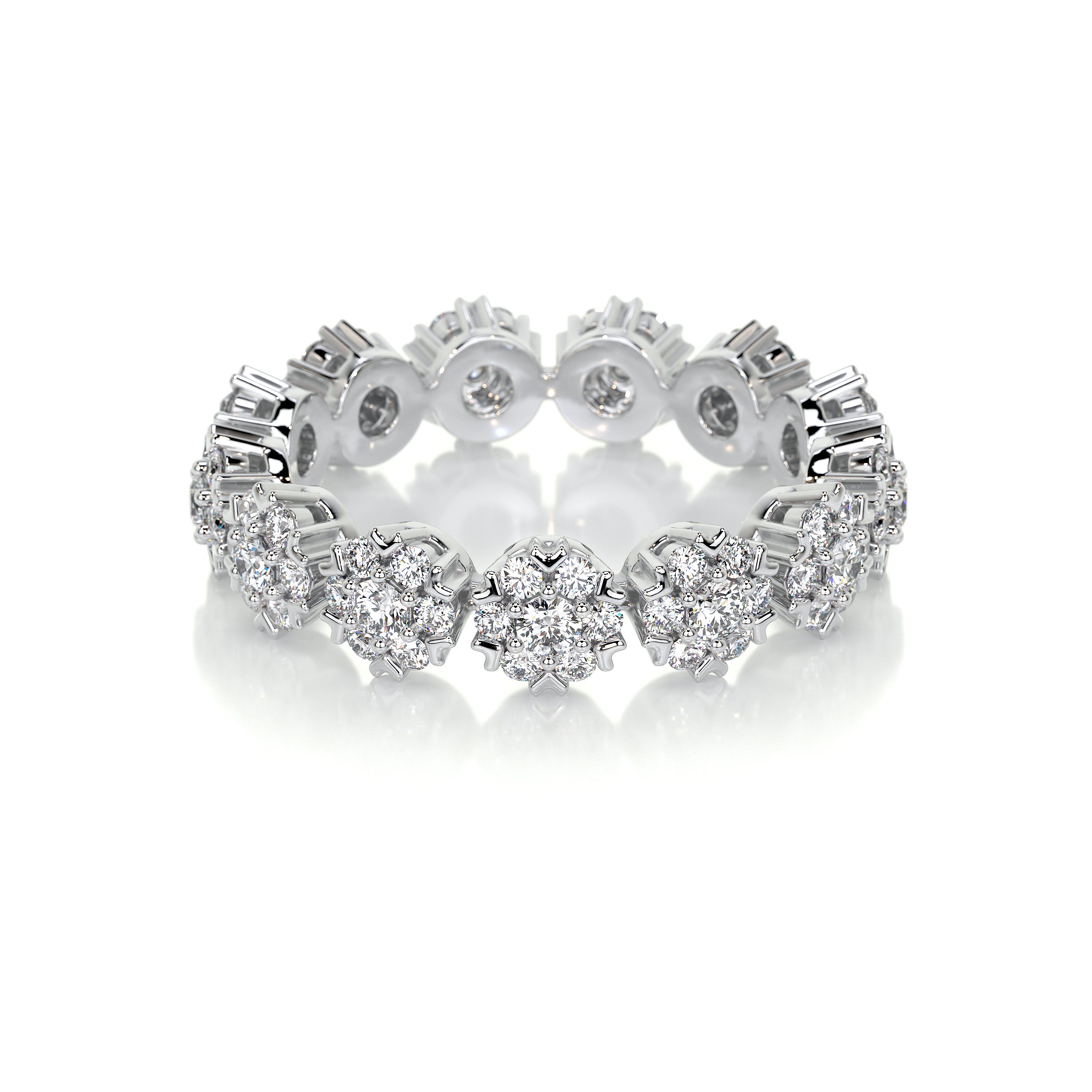 Holly Lab Grown Diamond Wedding Ring (1 Carat) -14K White Gold