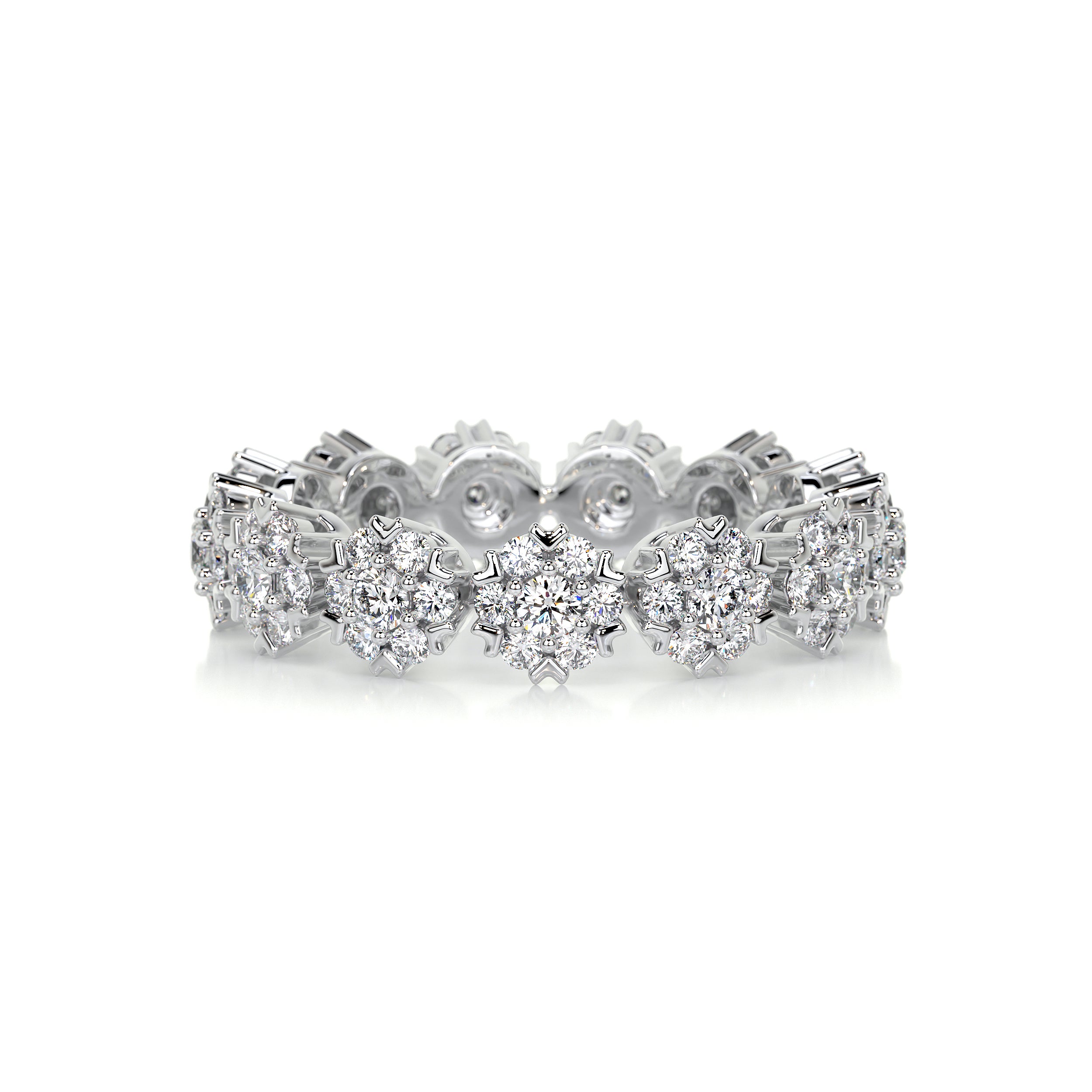 Holly Diamond Wedding Ring (1 Carat) -14K White Gold