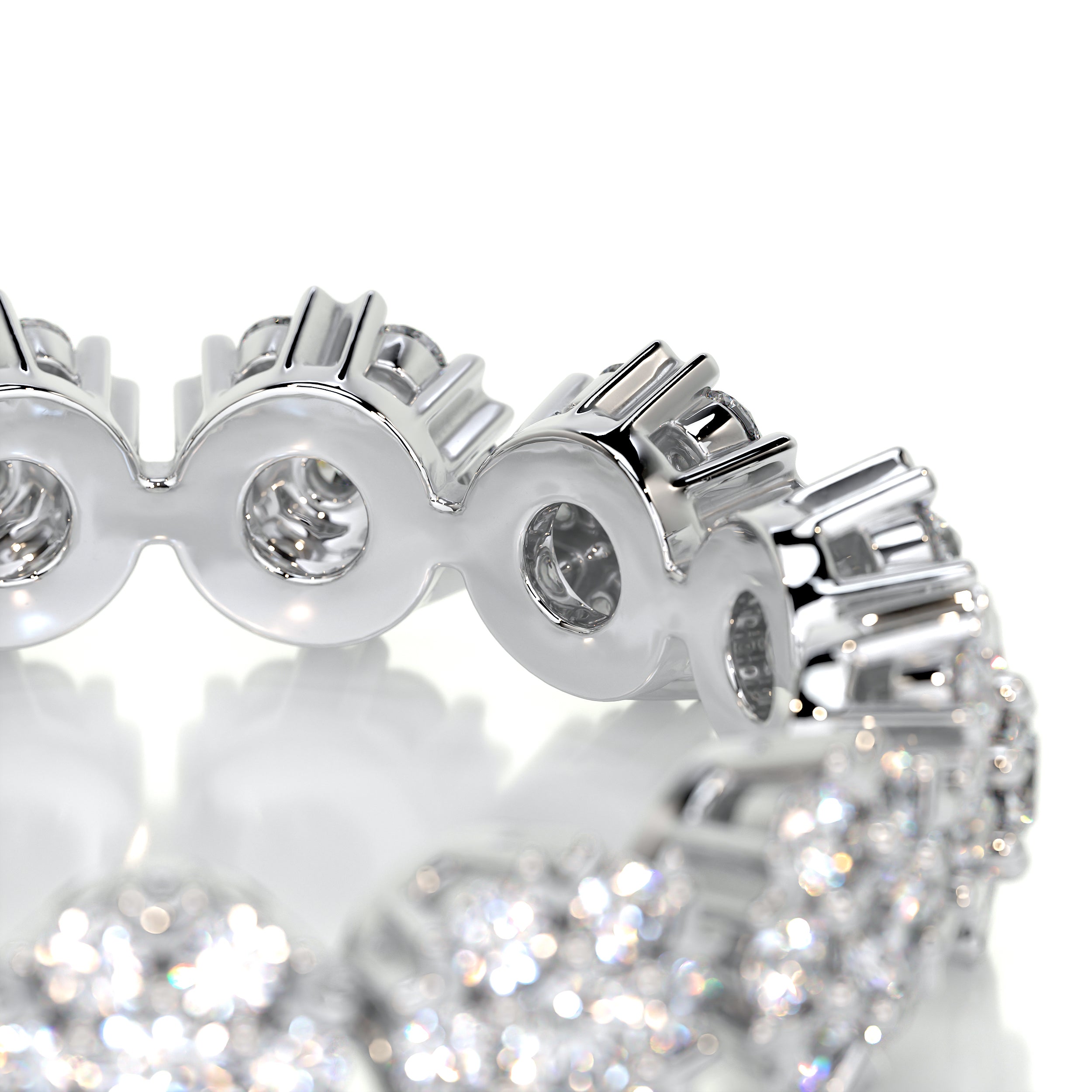 Holly Diamond Wedding Ring (1 Carat) -14K White Gold