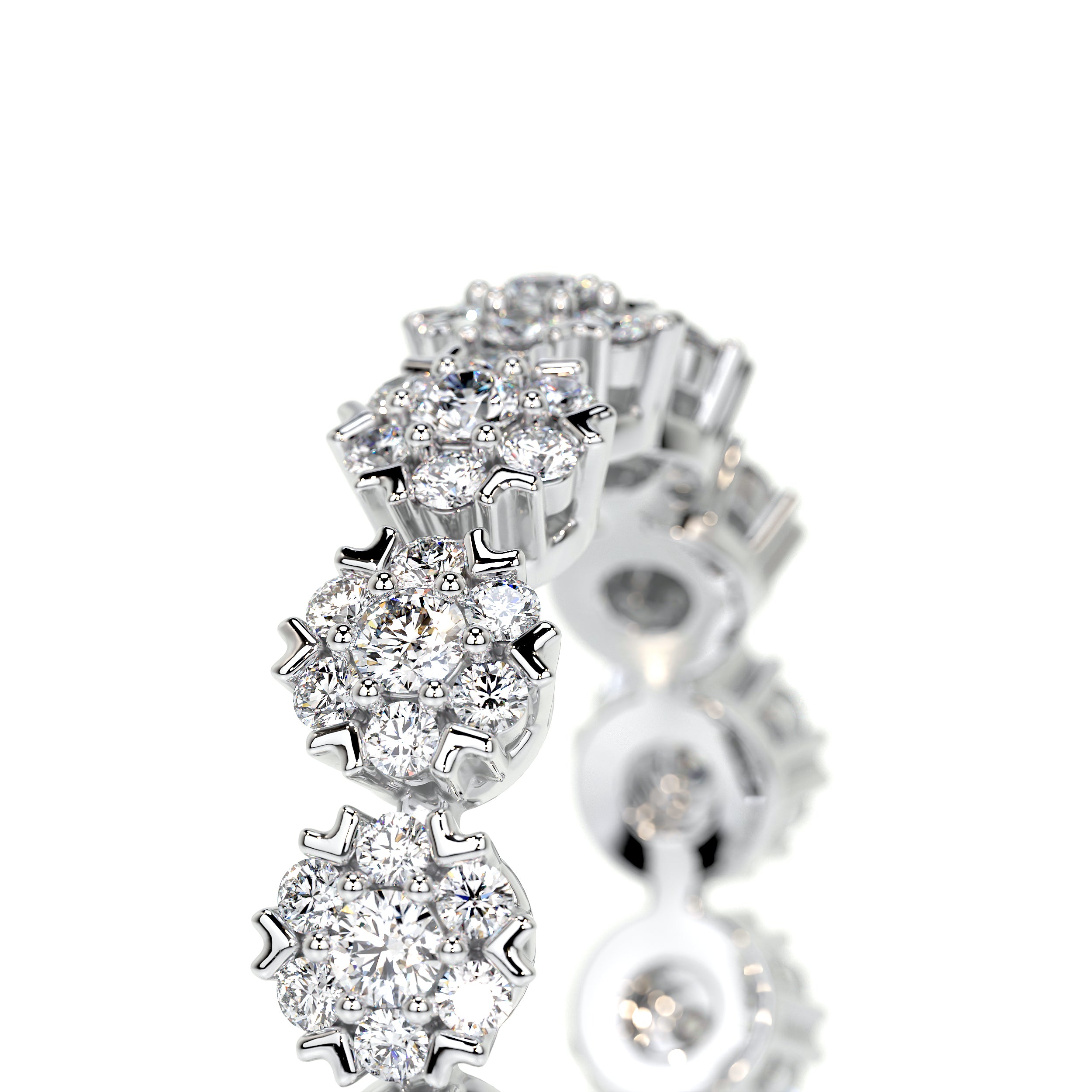 Holly Lab Grown Diamond Wedding Ring (1 Carat) -Platinum