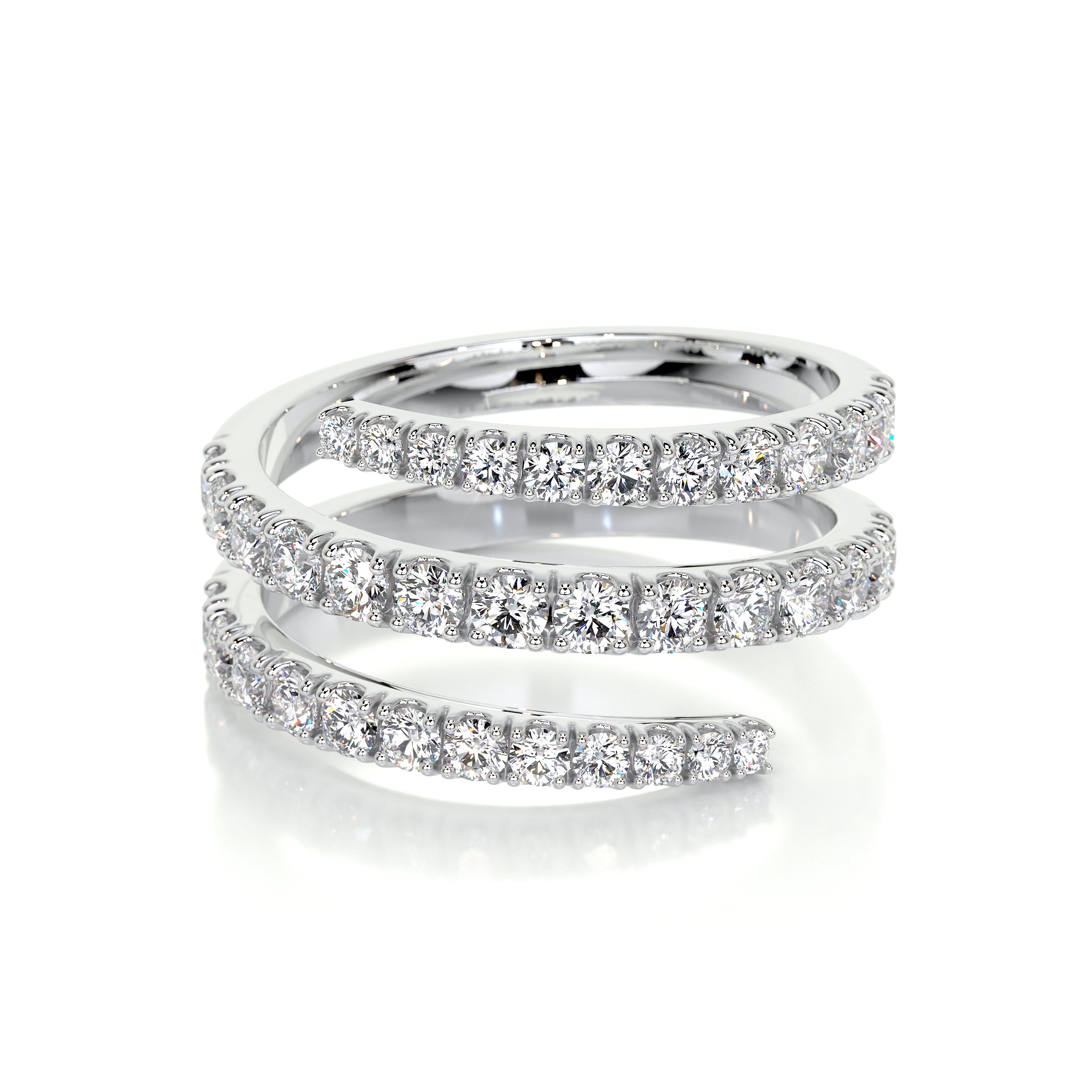 Carrie Lab Grown Diamond Wedding Ring (1 Carat) -14K White Gold