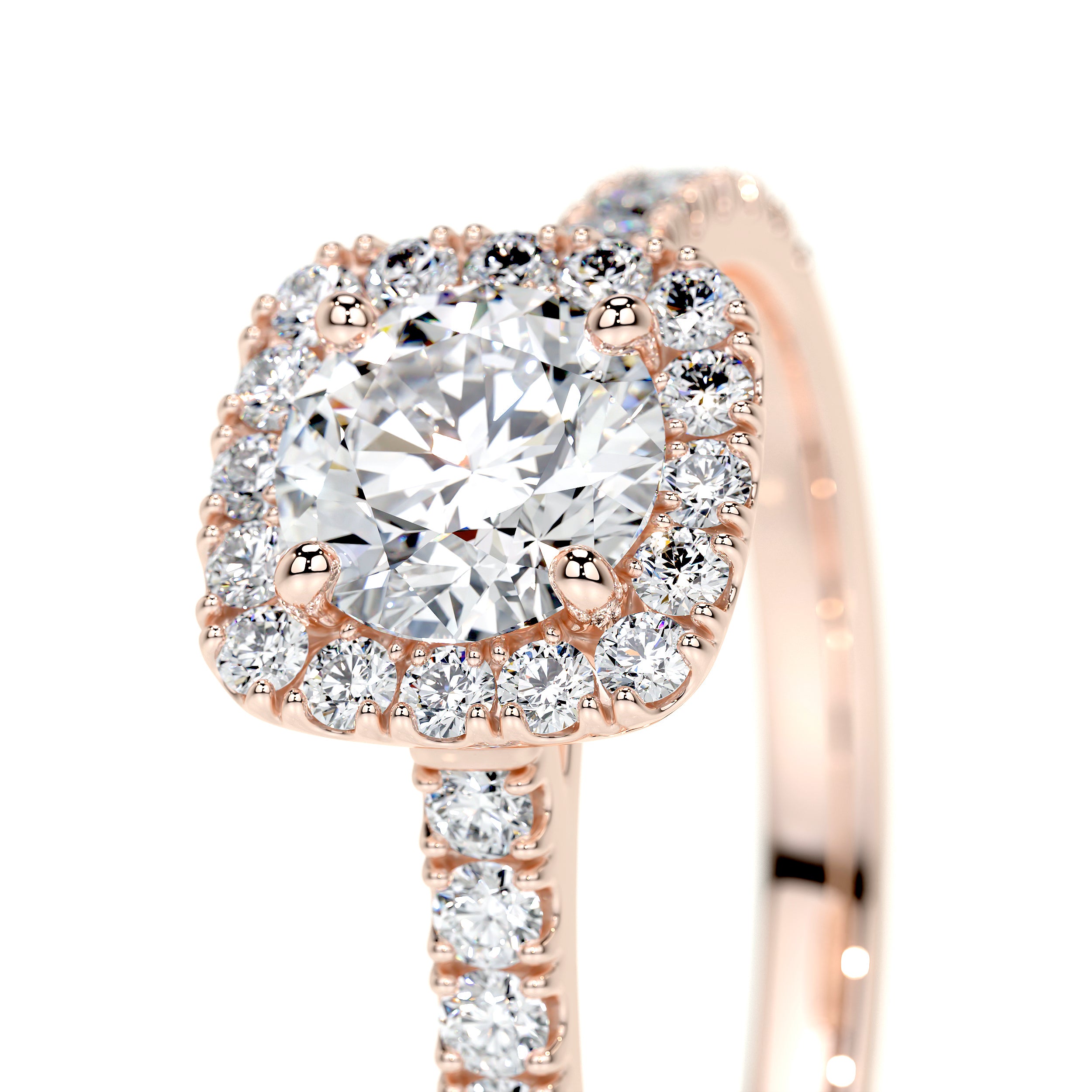 Claudia Lab Grown Diamond Ring (0.70 Carat) -14K Rose Gold