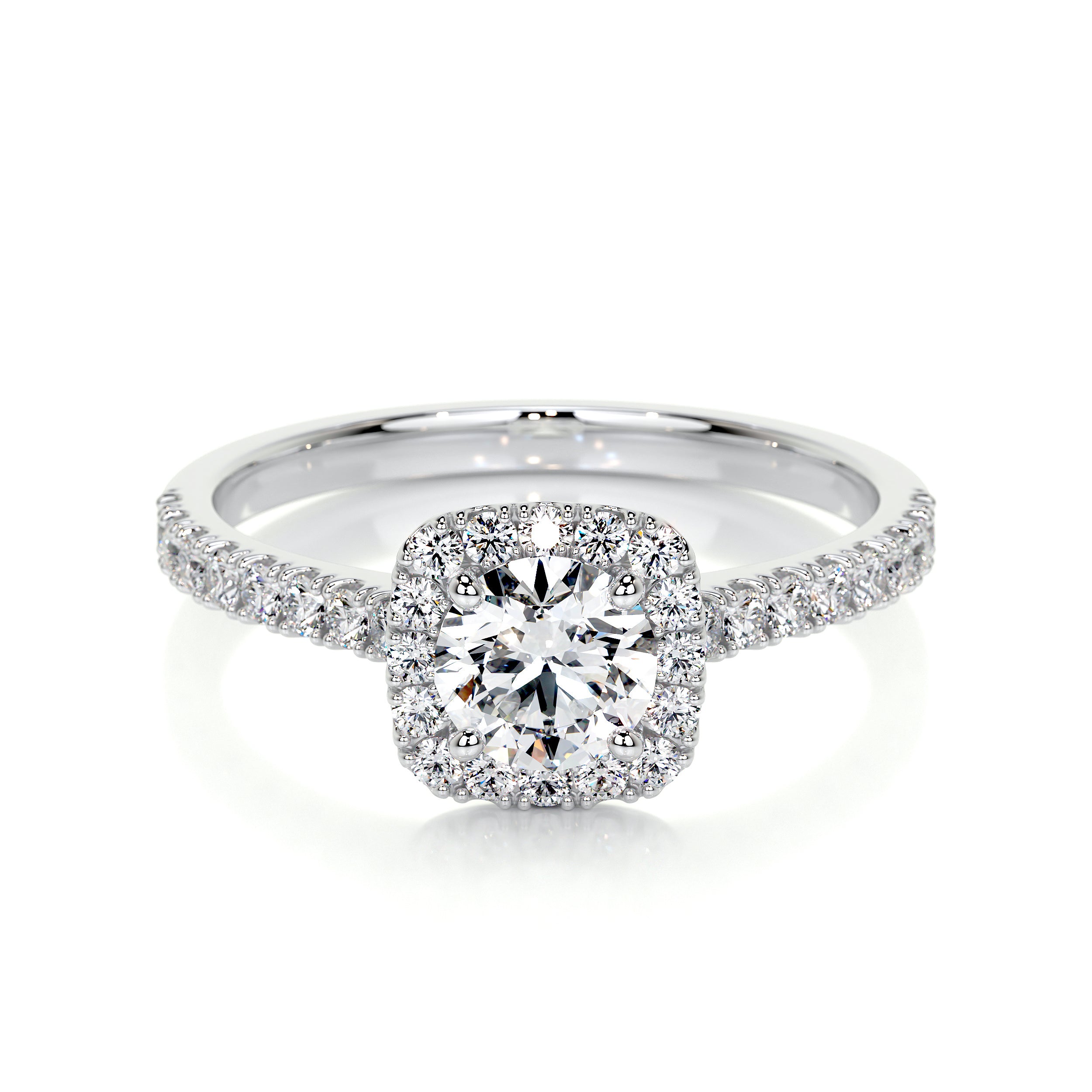 Claudia Lab Grown Diamond Ring (0.70 Carat) -14K White Gold