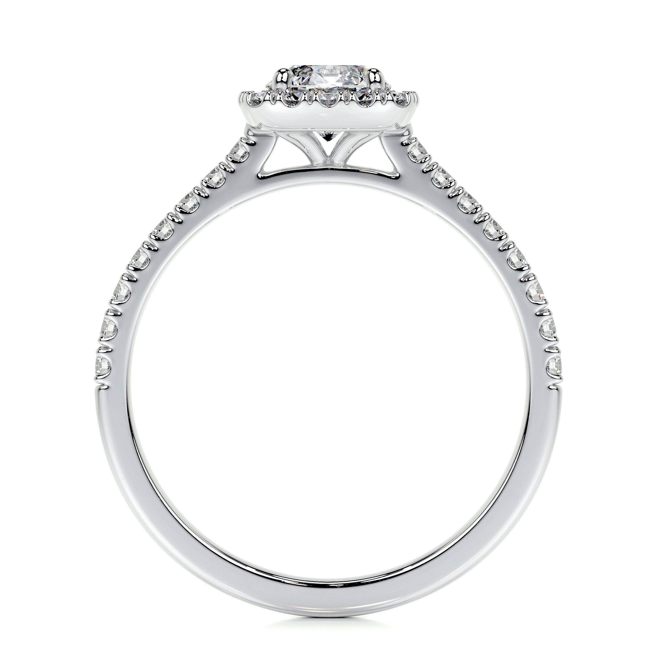 Claudia Lab Grown Diamond Ring (0.70 Carat) -14K White Gold