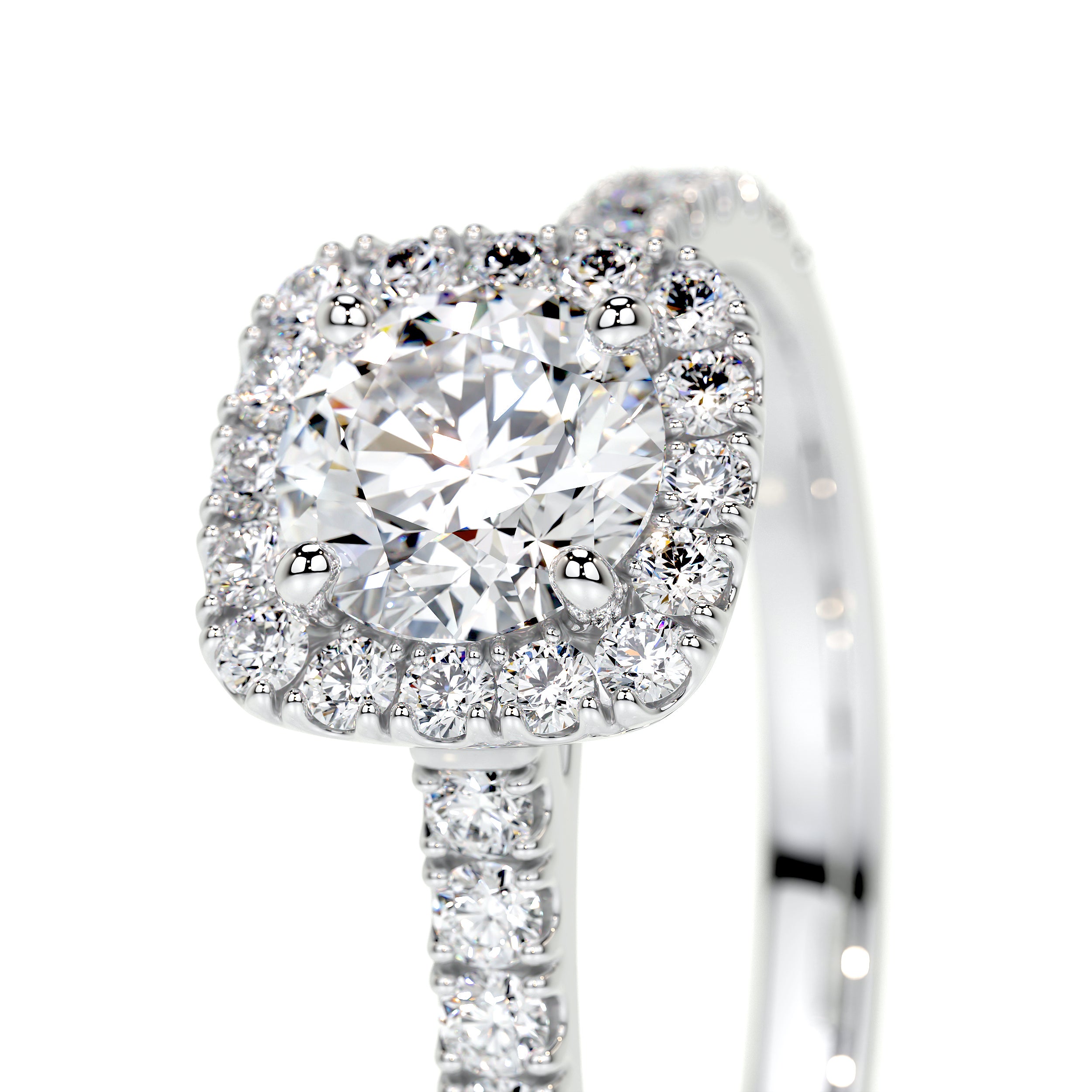Claudia Lab Grown Diamond Ring   (0.70 Carat) -14K White Gold