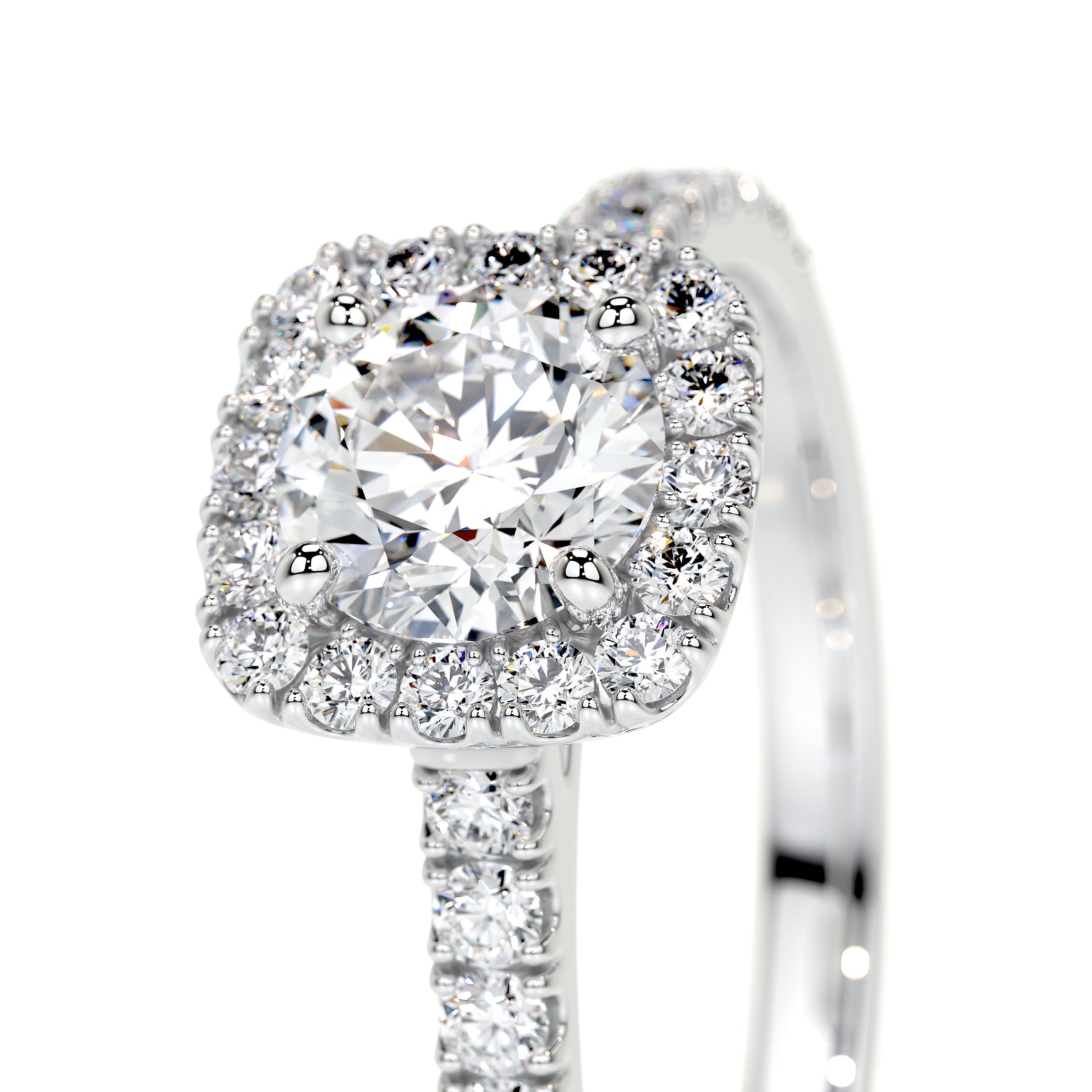 Claudia Lab Grown Diamond Ring (0.70 Carat) -14K White Gold