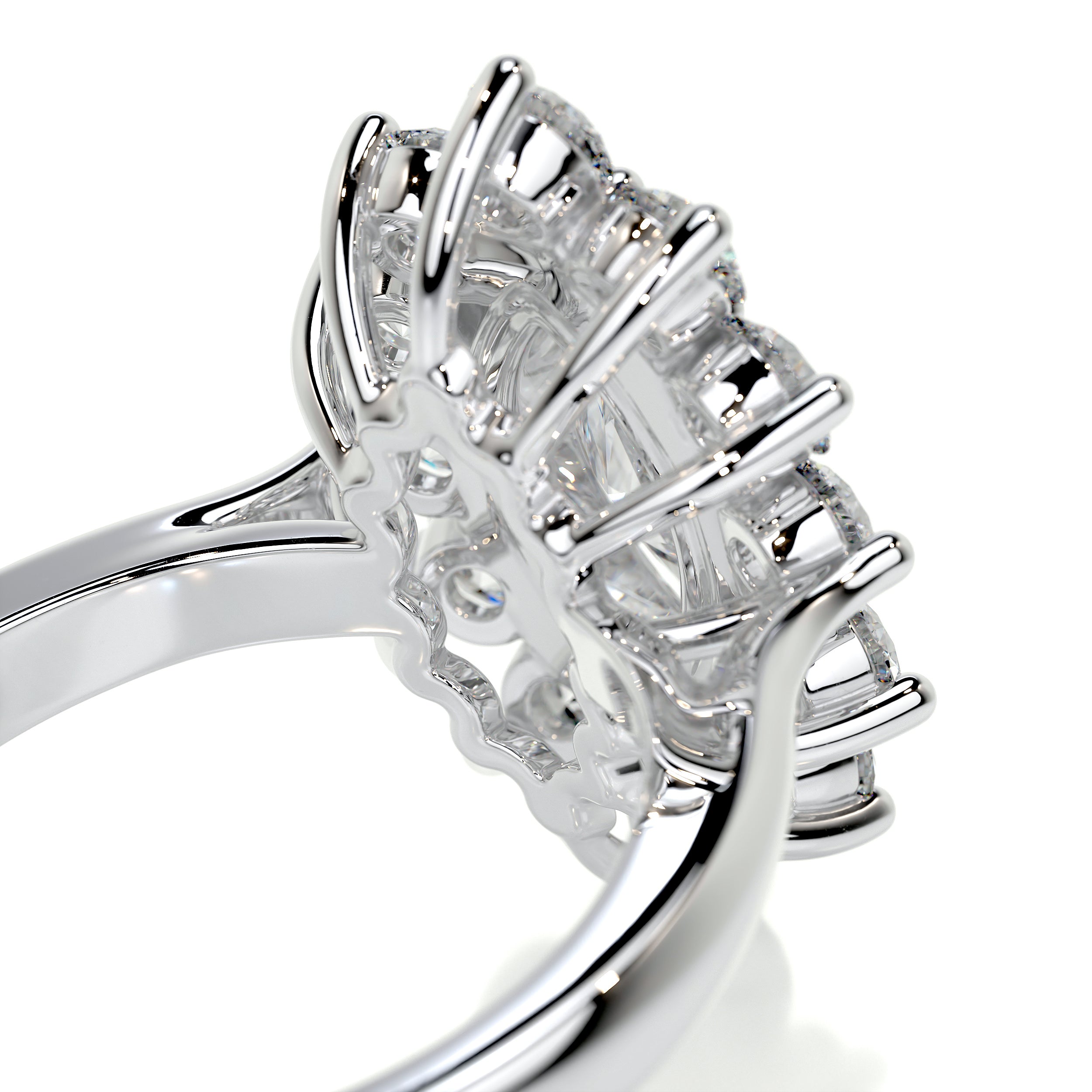 Yali Diamond Engagement Ring -Platinum