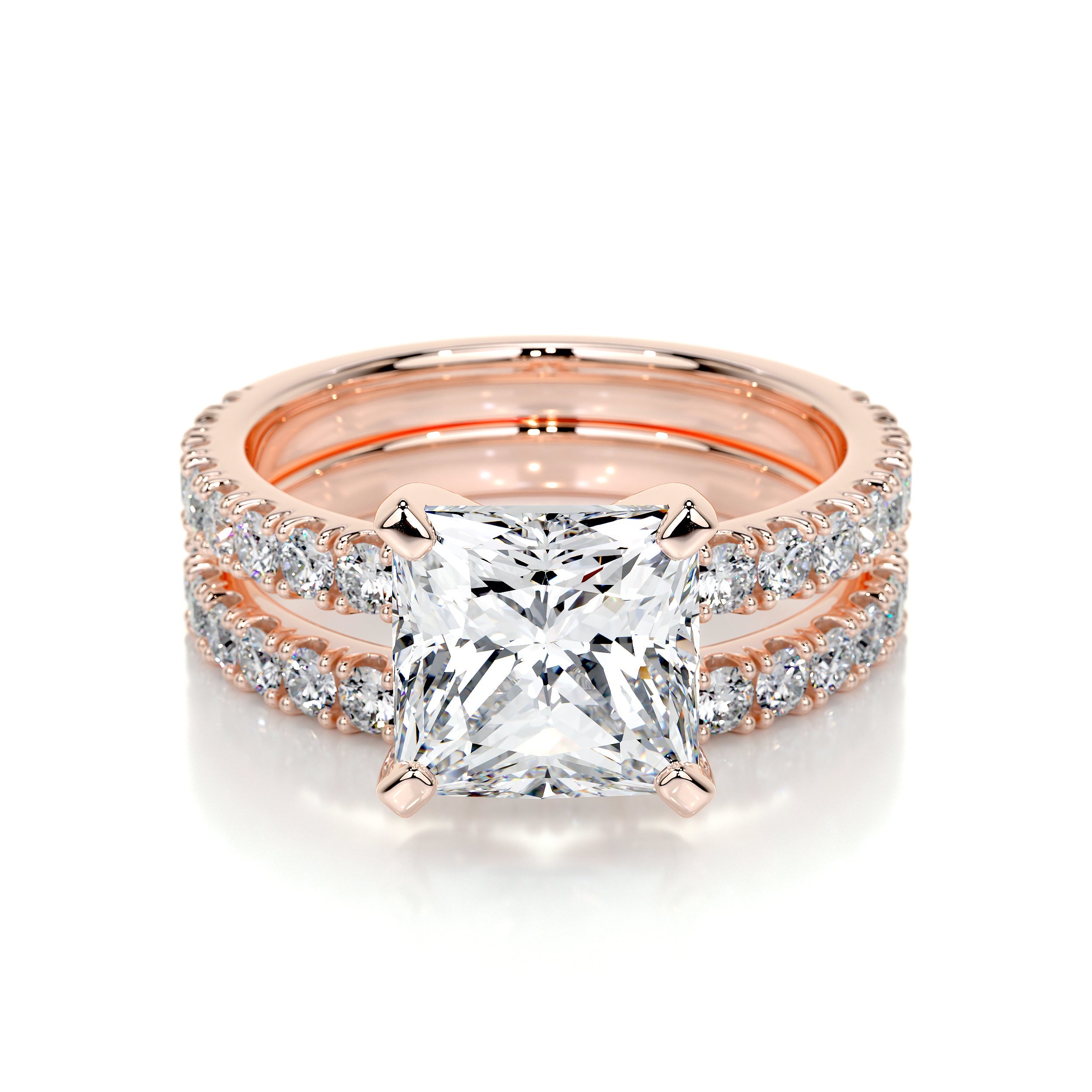 Blair Lab Grown Diamond Bridal Set (3.00 Carat) -14K Rose Gold