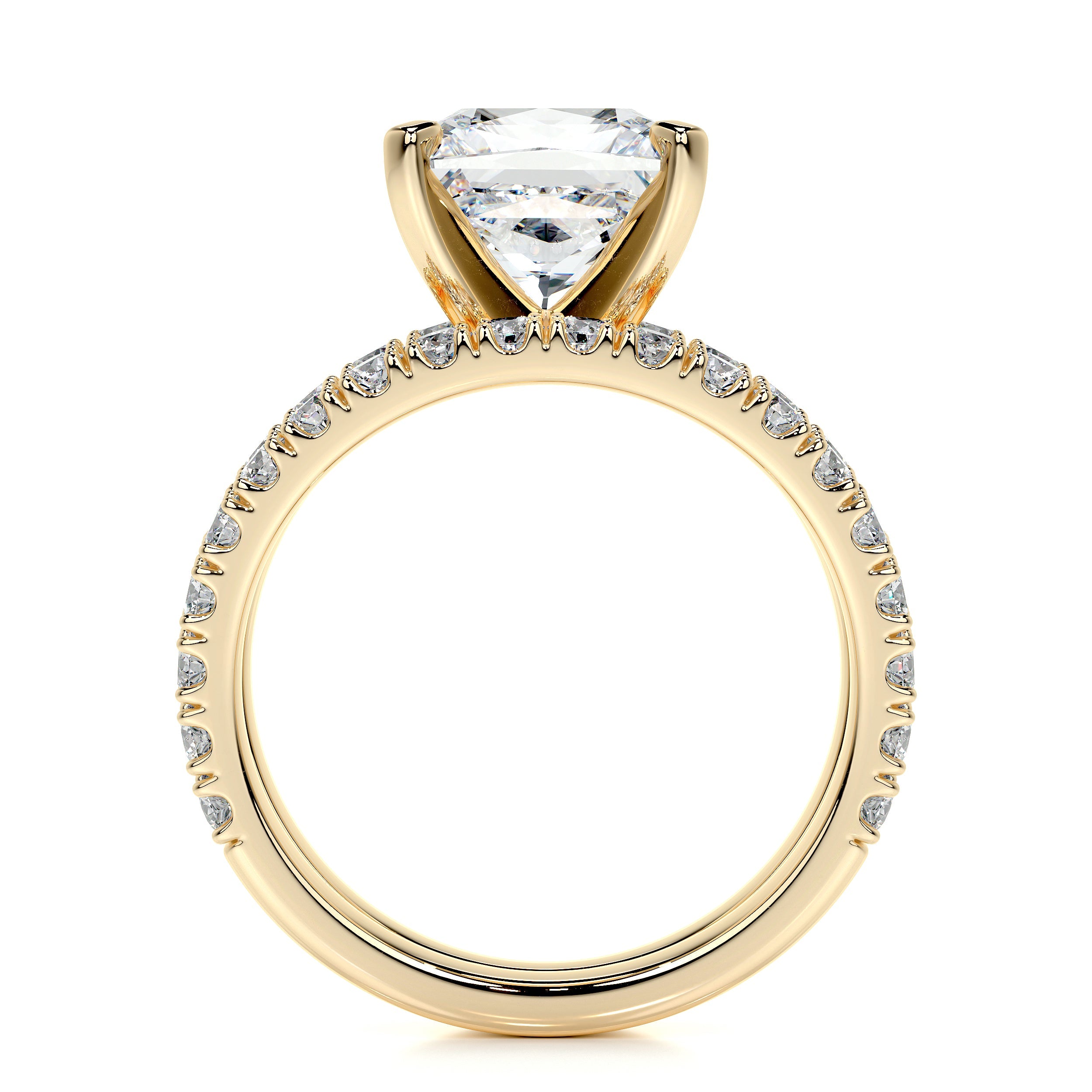 Blair Lab Grown Diamond Bridal Set (3.00 Carat) -18K Yellow Gold
