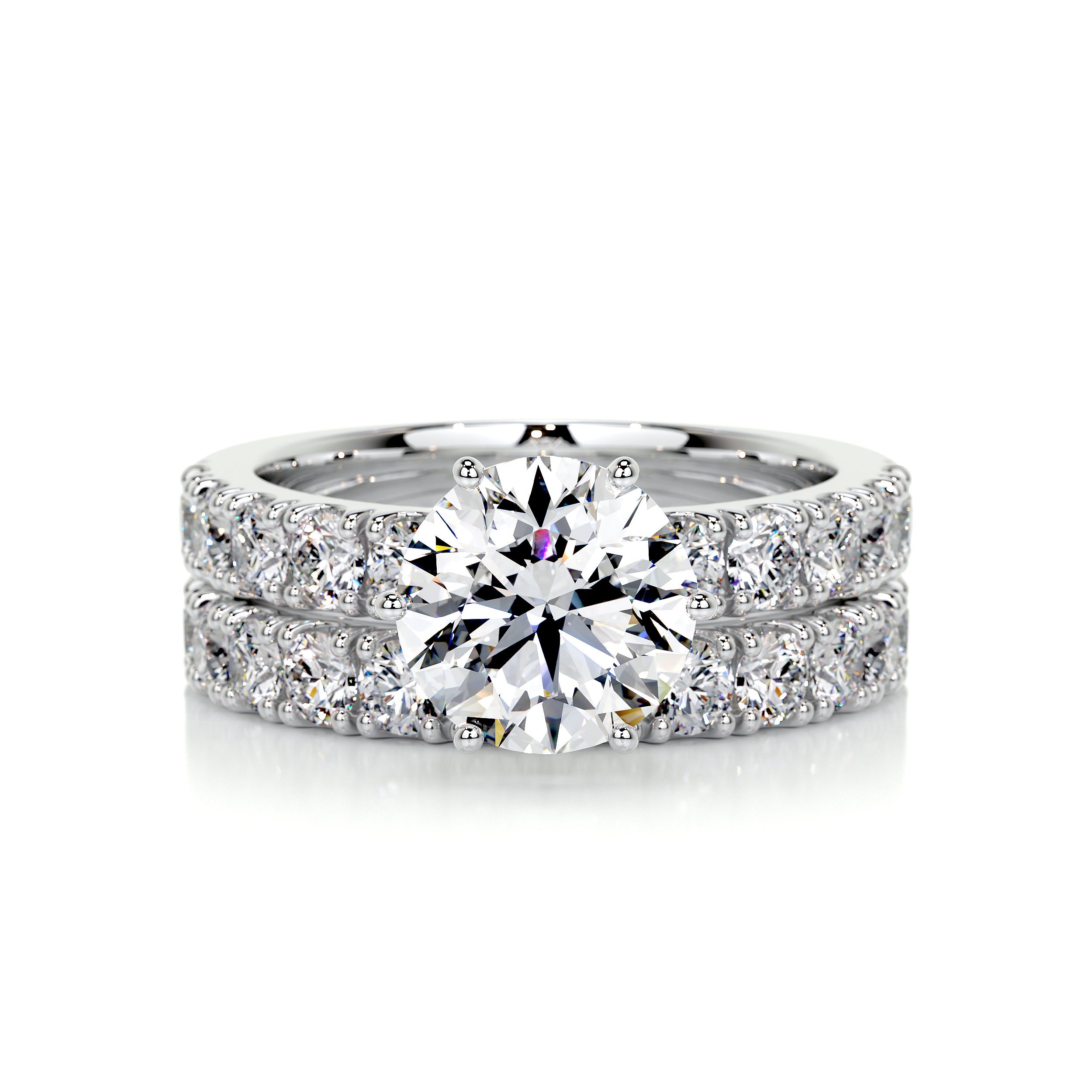 Destiny Diamond Bridal Set -Platinum