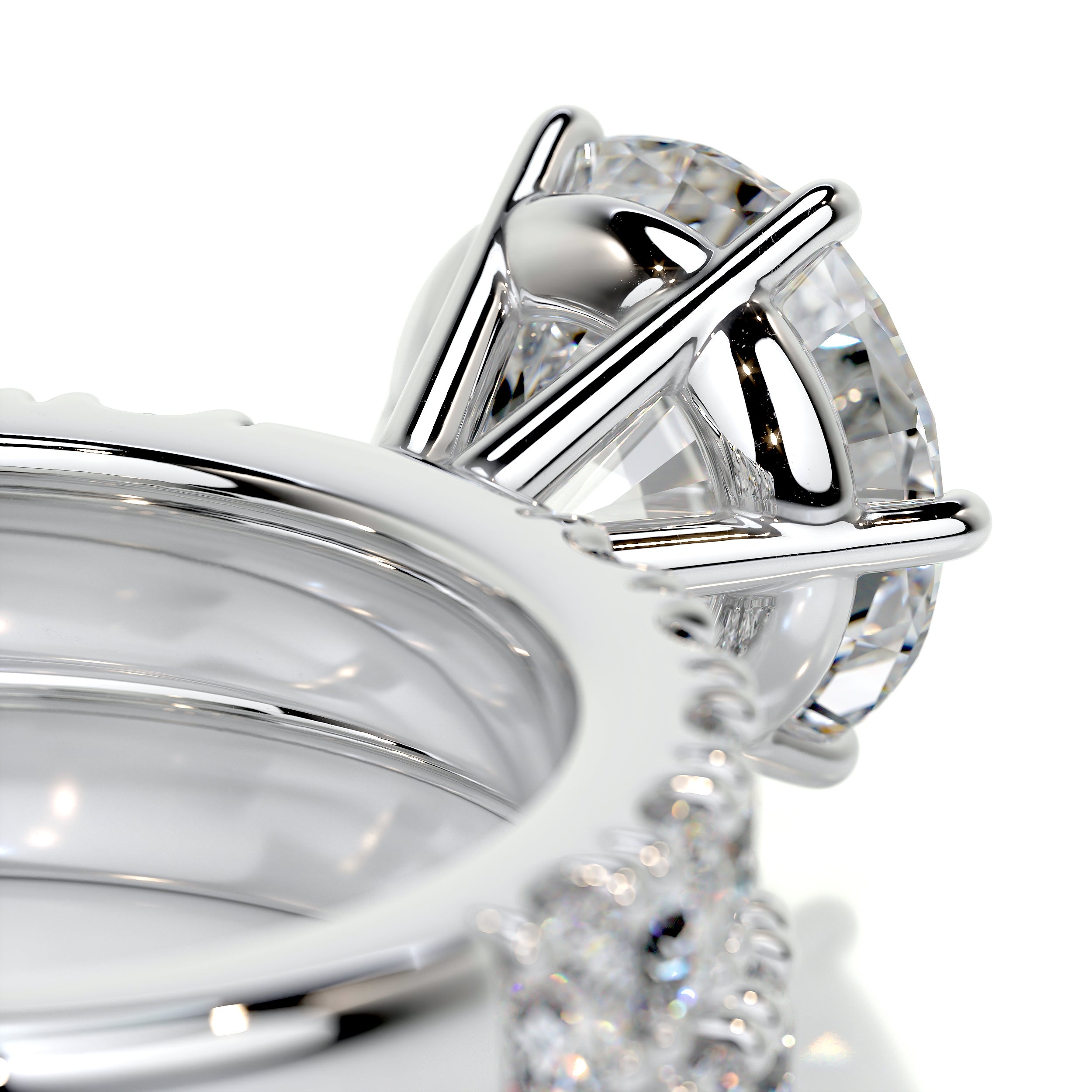 Destiny Diamond Bridal Set -18K White Gold