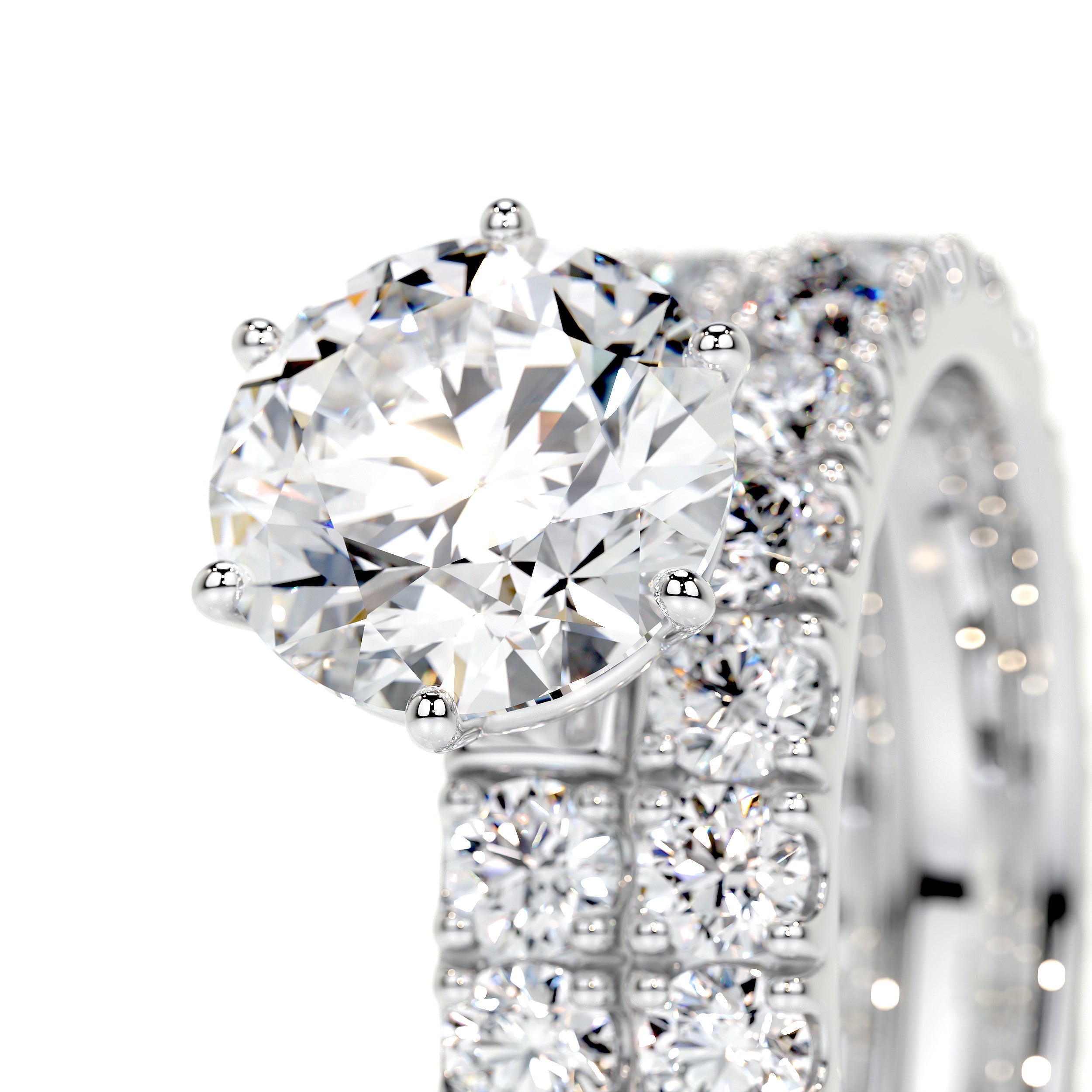 Destiny Lab Grown Diamond Bridal Set (7.5 Carat) -14K White Gold