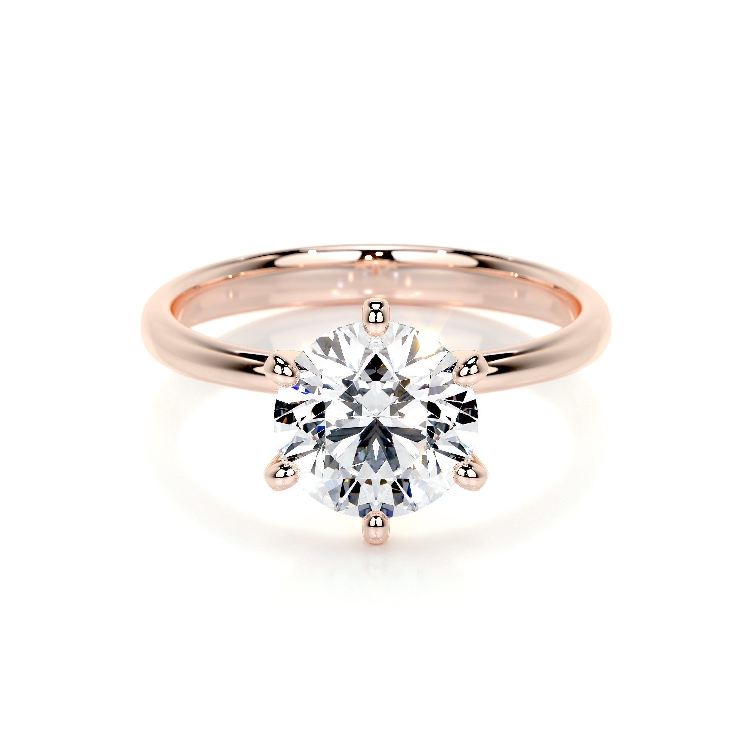 Samantha Lab Grown Diamond Ring -14K Rose Gold