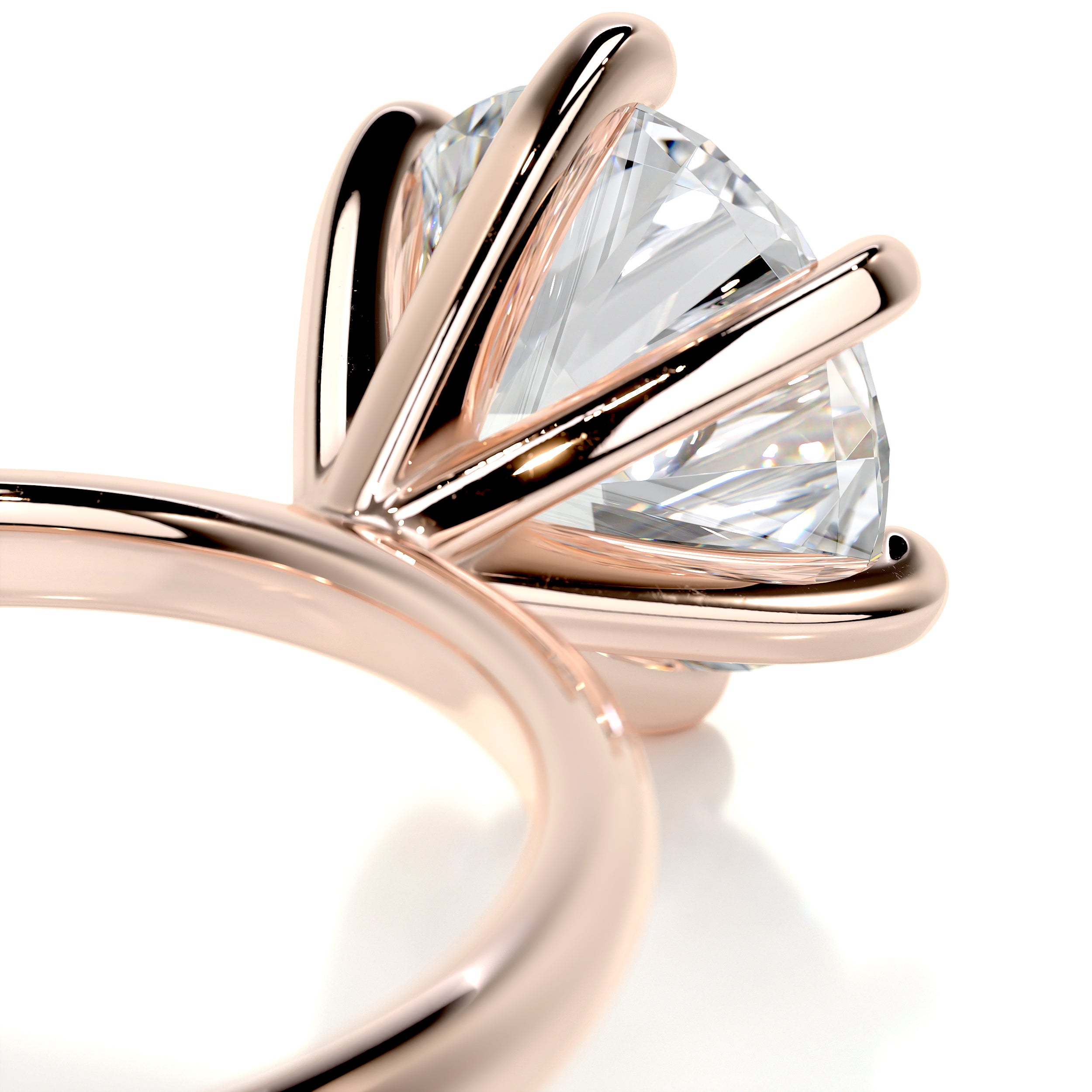 Samantha Diamond Engagement Ring -14K Rose Gold