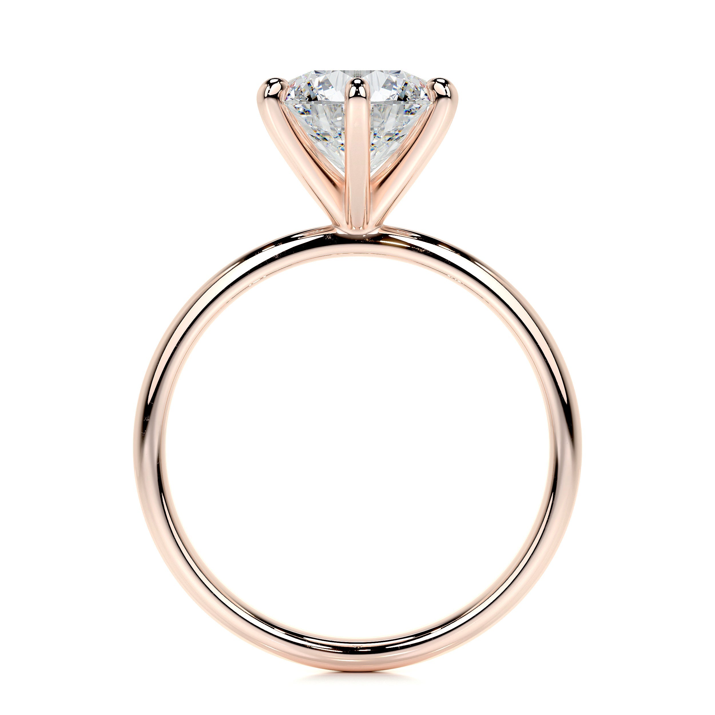 Samantha Lab Grown Diamond Ring -14K Rose Gold