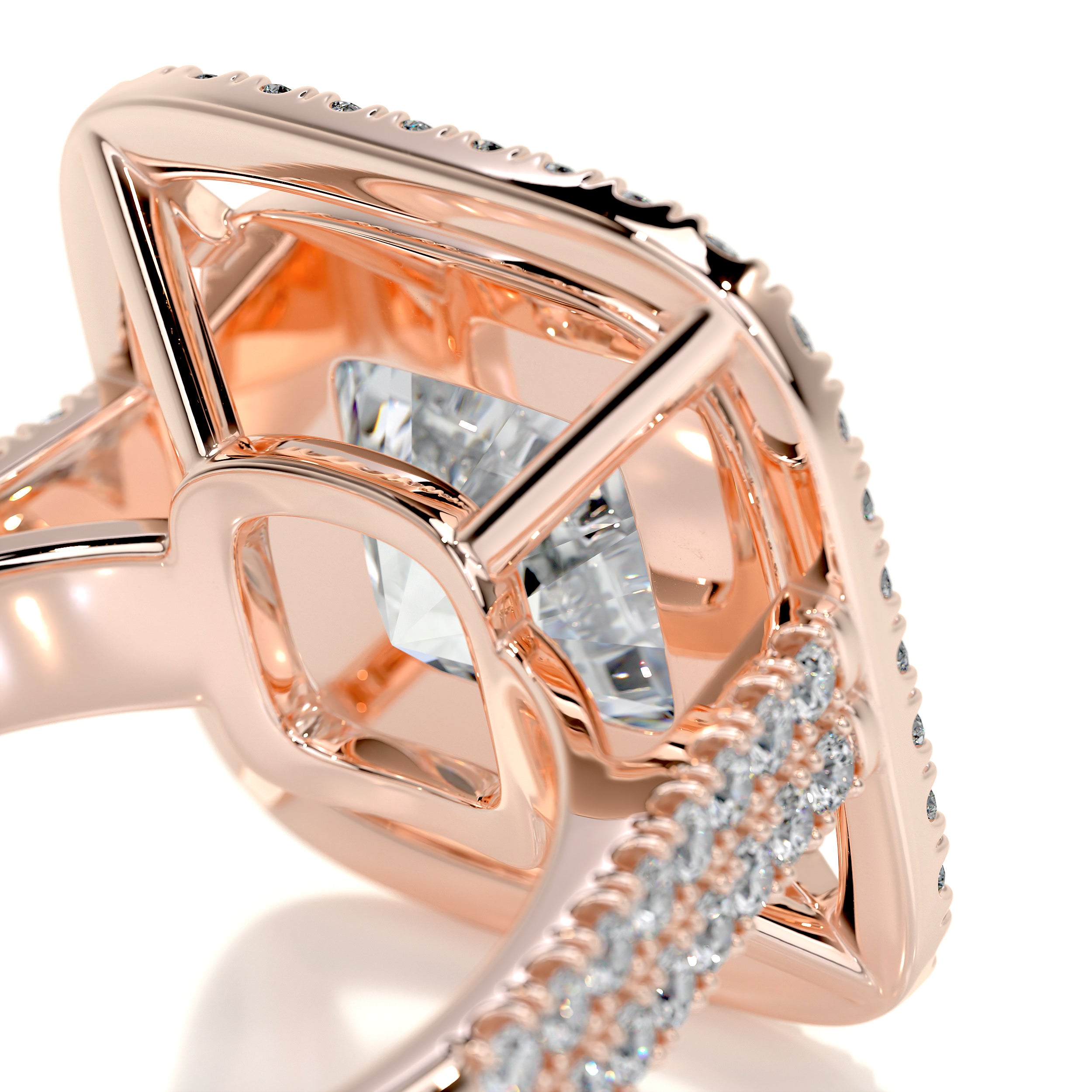 Piper Diamond Engagement Ring - 14K Rose Gold